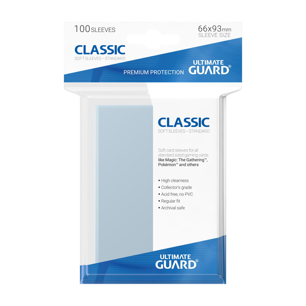 Ultimate Guard / Classic Sleeves / Standardgröße / 100 Stück