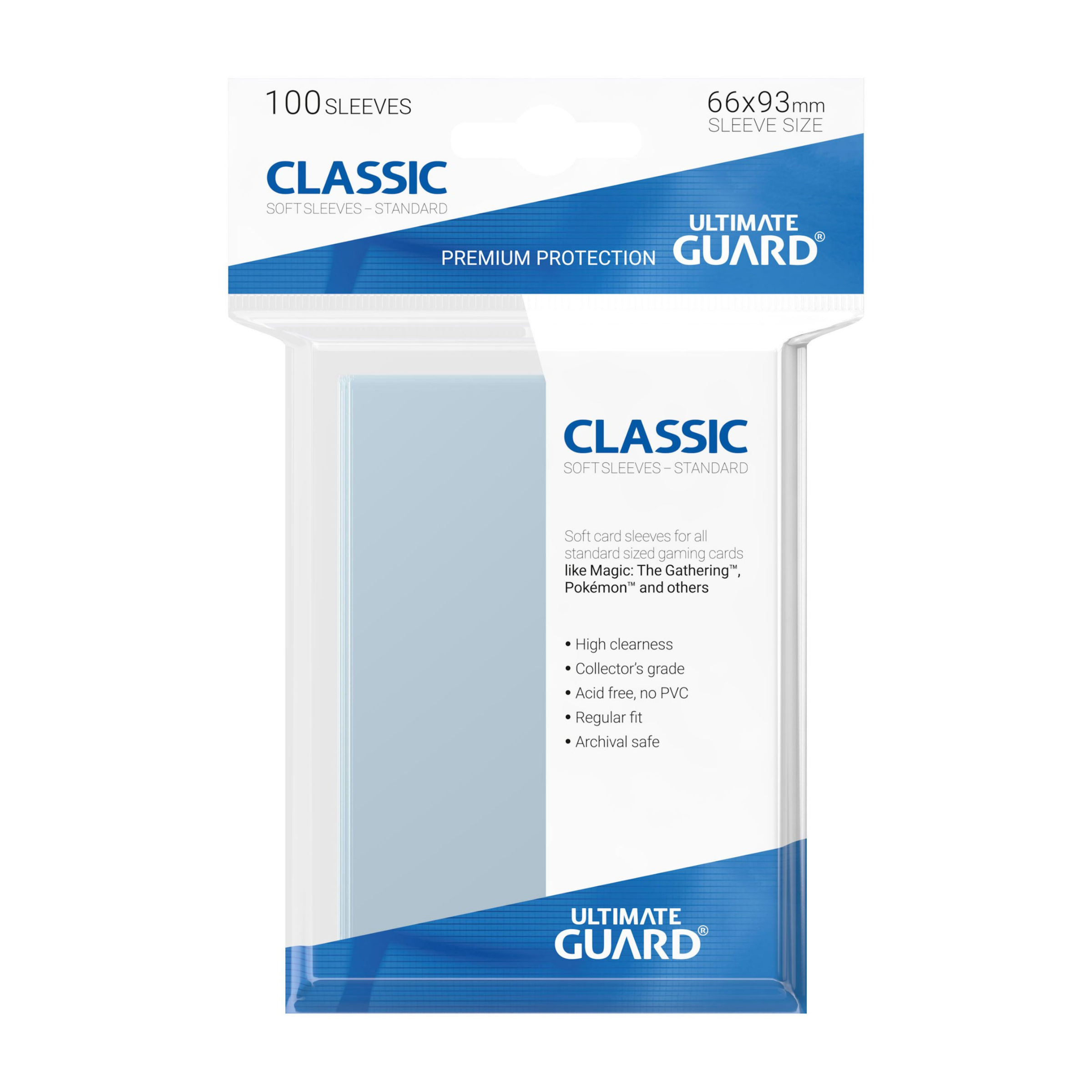 Ultimate Guard / Classic Sleeves / Standardgröße / 100 Stück