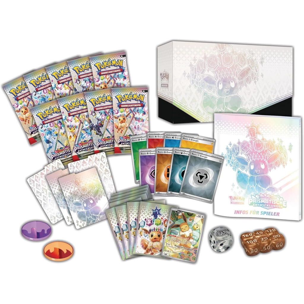 Pokémon / Prismatische Entwicklungen / Top Trainer Box / TTB / Deutsch