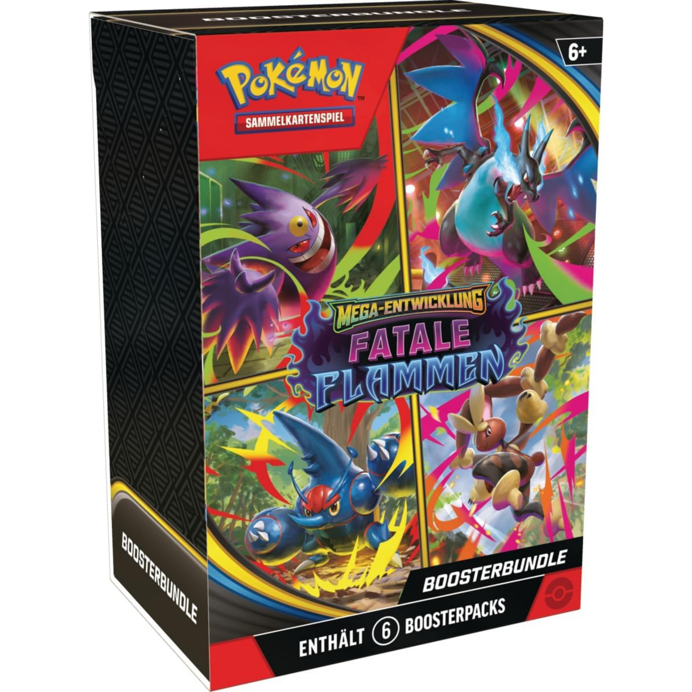Pokémon / Fatale Flammen / Boosterbundle / Deutsch