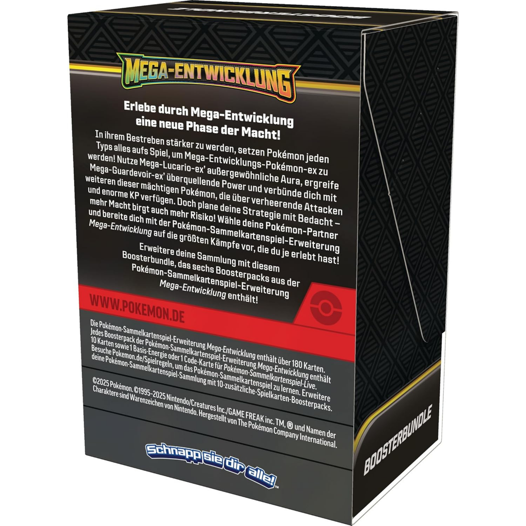 Pokémon / Mega Entwicklung / Boosterbundle / Deutsch