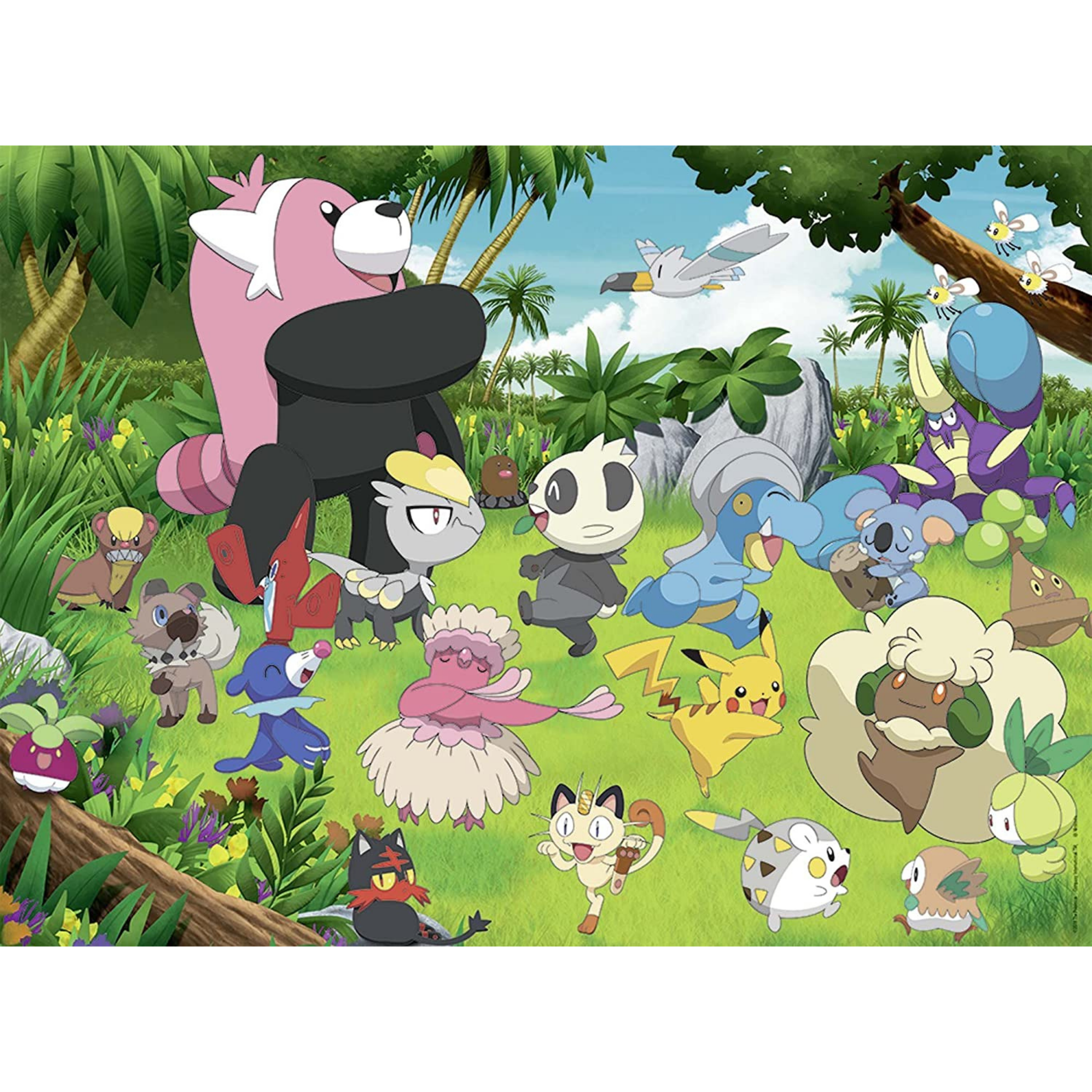Ravensburger / Pokémon / Wilde Pokémon / XXL Puzzle / 300 Teile