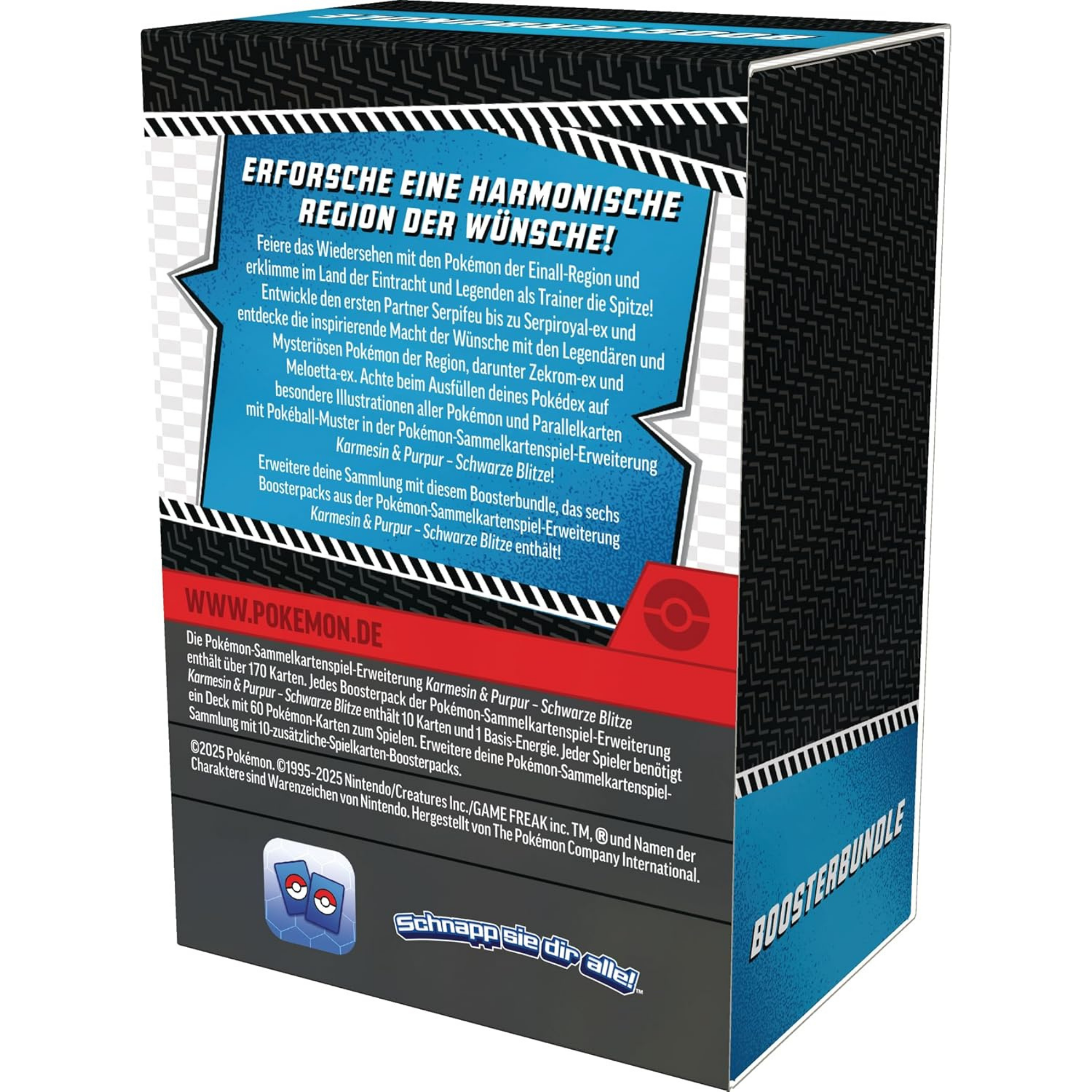 Pokémon / Schwarze Blitze / Boosterbundle / Deutsch