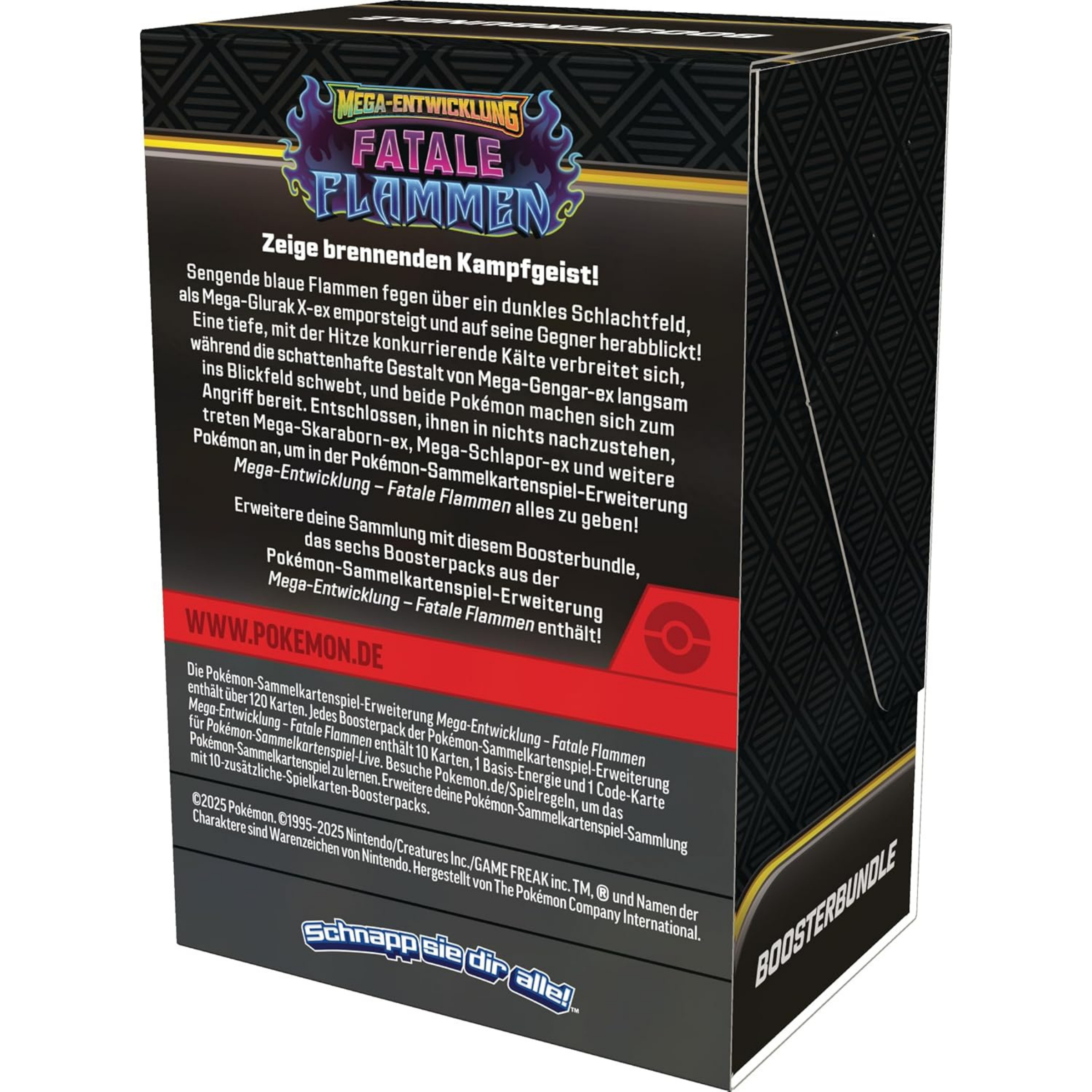 Pokémon / Fatale Flammen / Boosterbundle / Deutsch