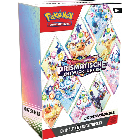 Pokémon / Prismatische Entwicklungen / Boosterbundle / Deutsch