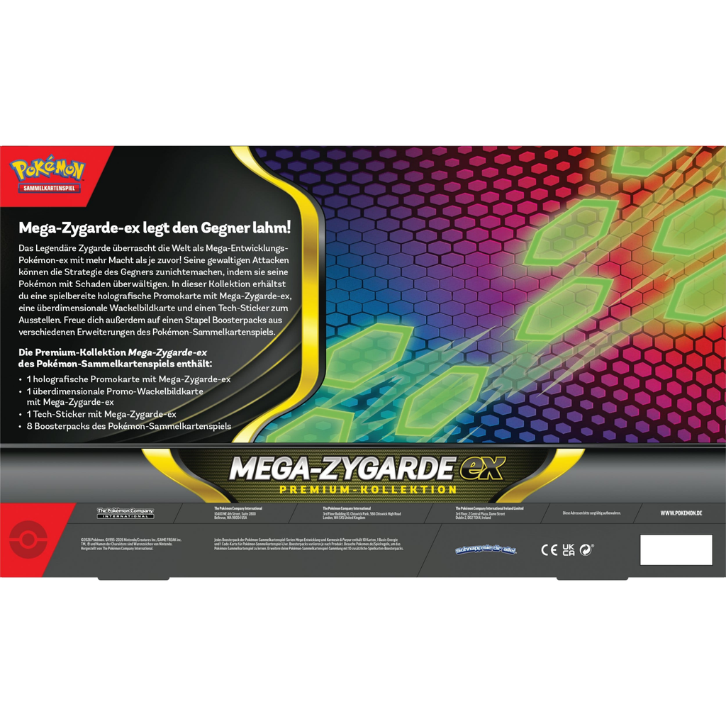Pokémon / Optimale Ordnung / Mega-Zygarde ex Premium Kollektion / Deutsch
