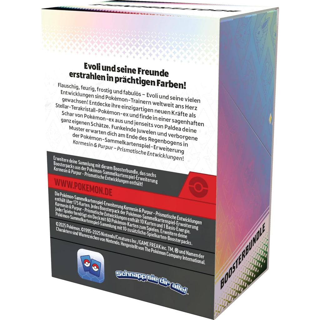 Pokémon / Prismatische Entwicklungen / Boosterbundle / Deutsch