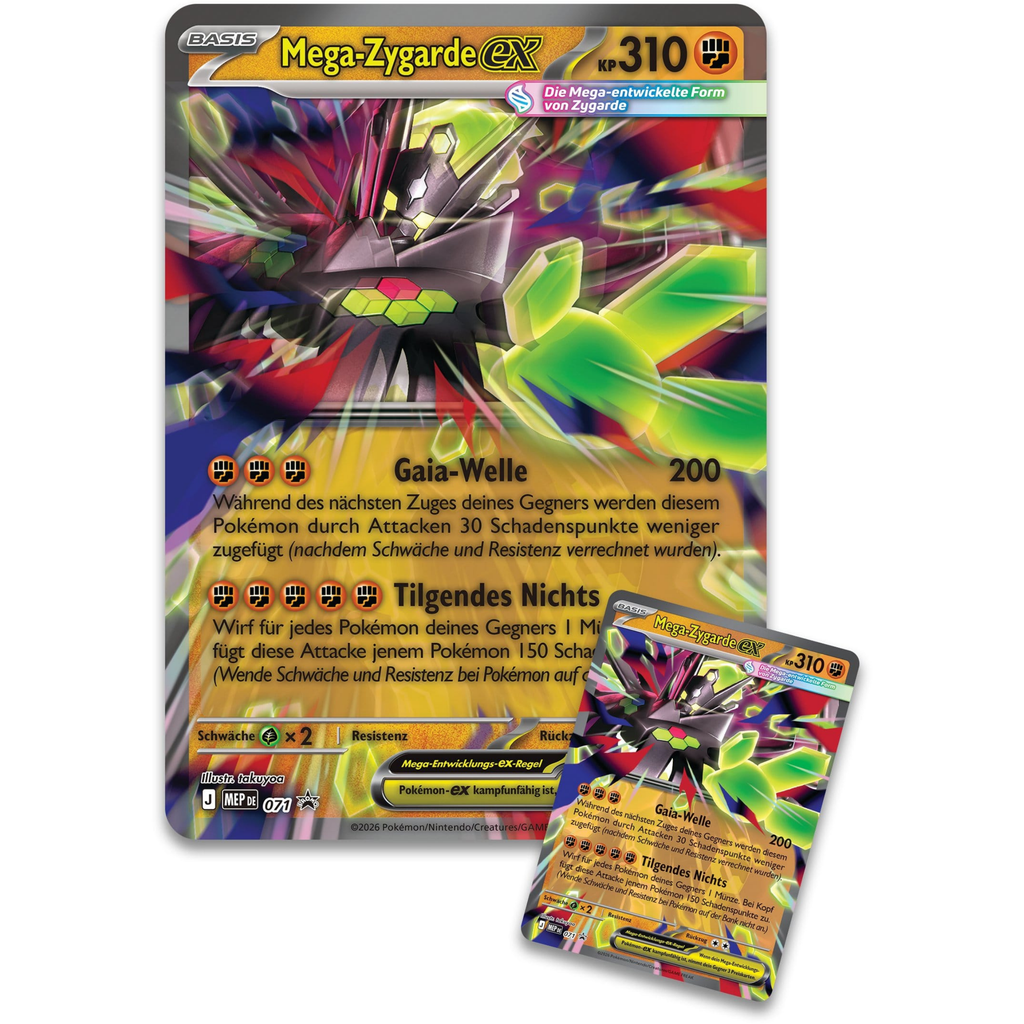 Pokémon / Optimale Ordnung / Mega-Zygarde ex Premium Kollektion / Deutsch