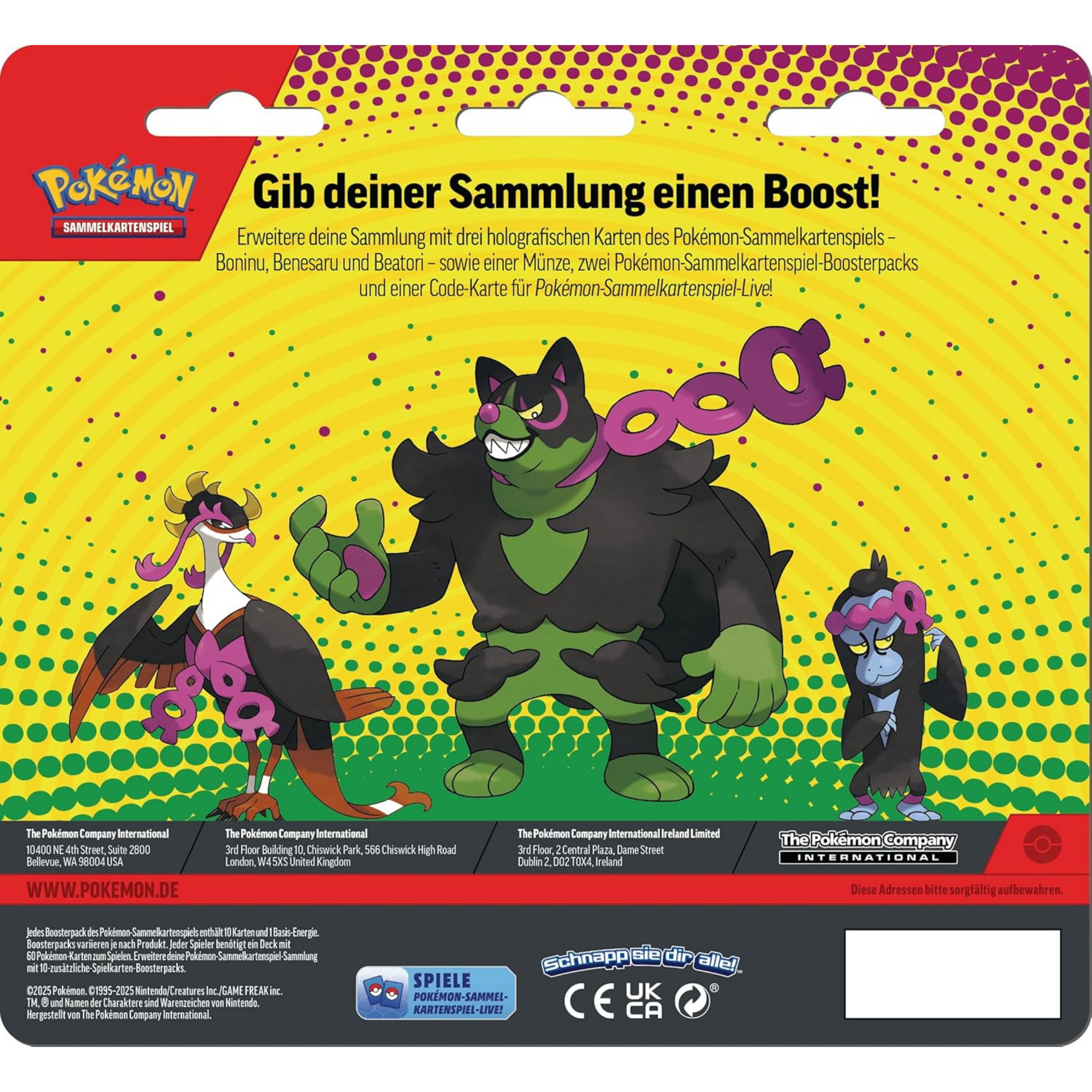 Pokémon / Karmesin und Purpur & Verlorener Ursprung / 2er Blister / Deutsch