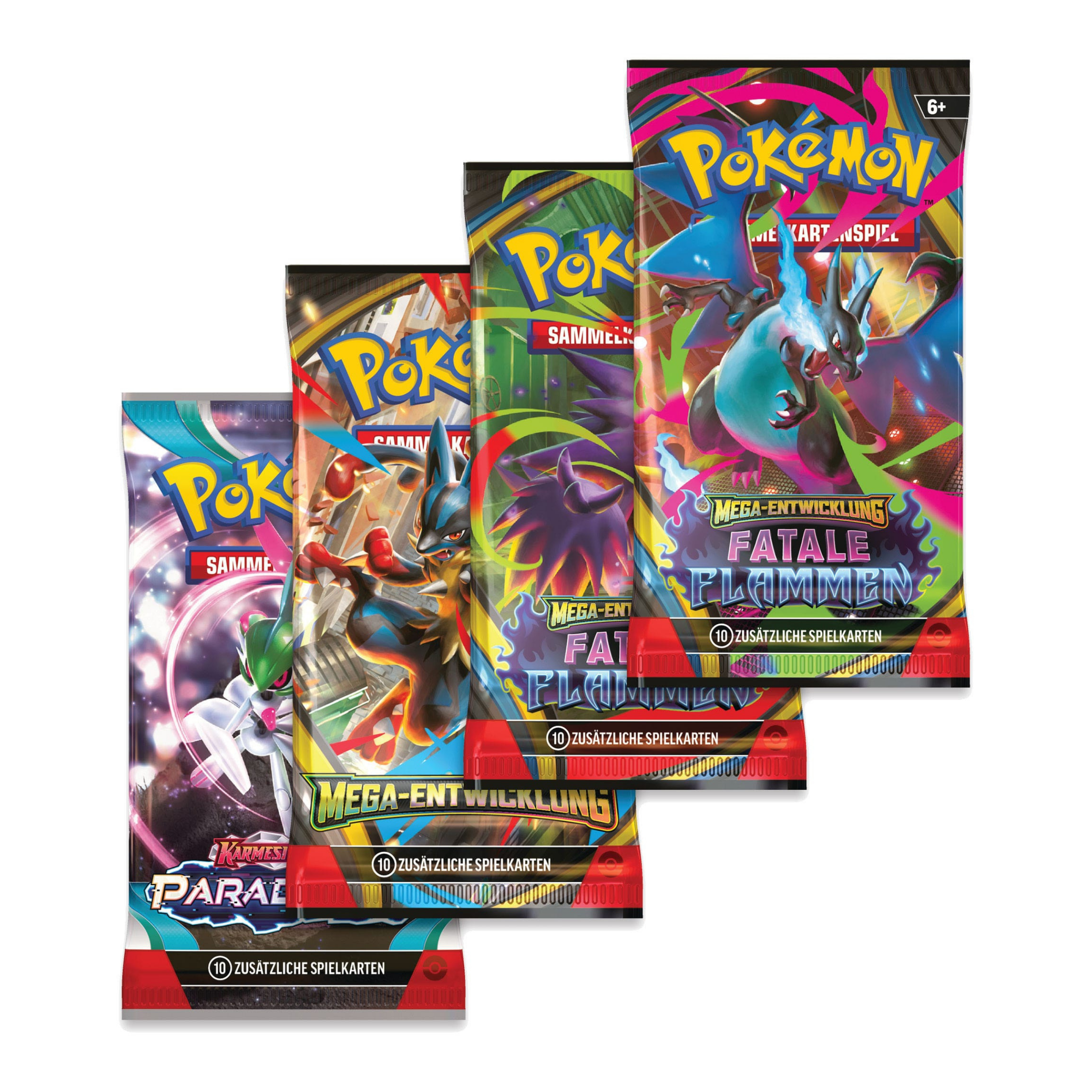 Pokémon / Erhabene Helden / Tin Mega Glurak X ex / Deutsch