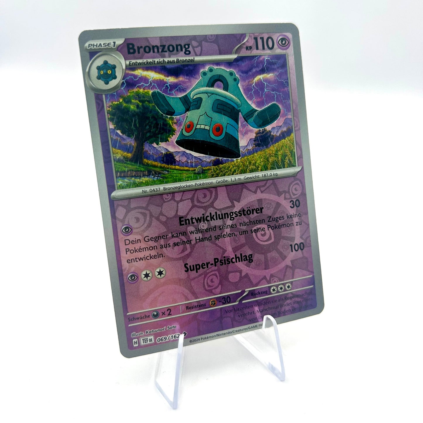 Pokémon Bronzong / Reverse Holo / Gewalten der Zeit / 069/162 / Deutsch