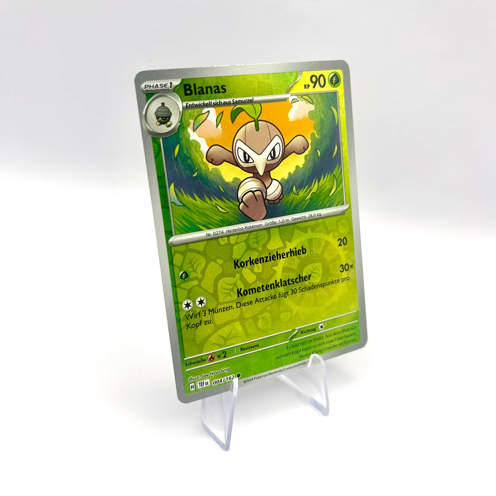 Pokémon Blanas / Reverse Holo / Gewalten der Zeit / 004/162 / Deutsch