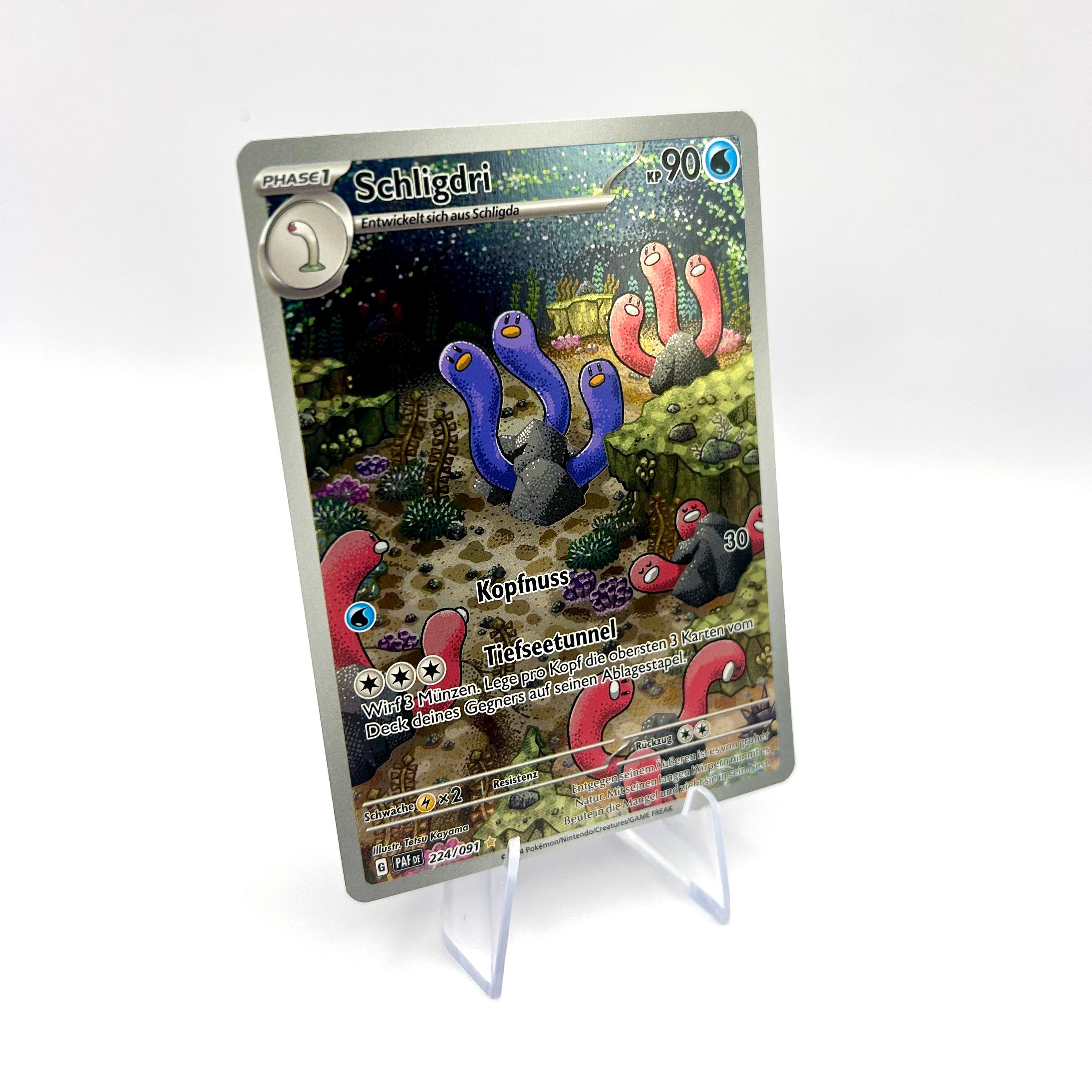Pokémon Schligdri / Full Art / Paldeas Schicksale / 224/091 / Deutsch