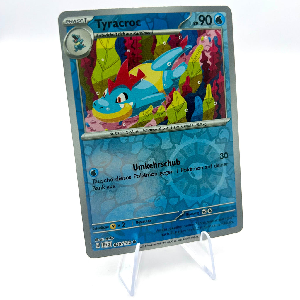 Pokémon Tyracroc / Reverse Holo / Gewalten der Zeit / 040/162 / Deutsch