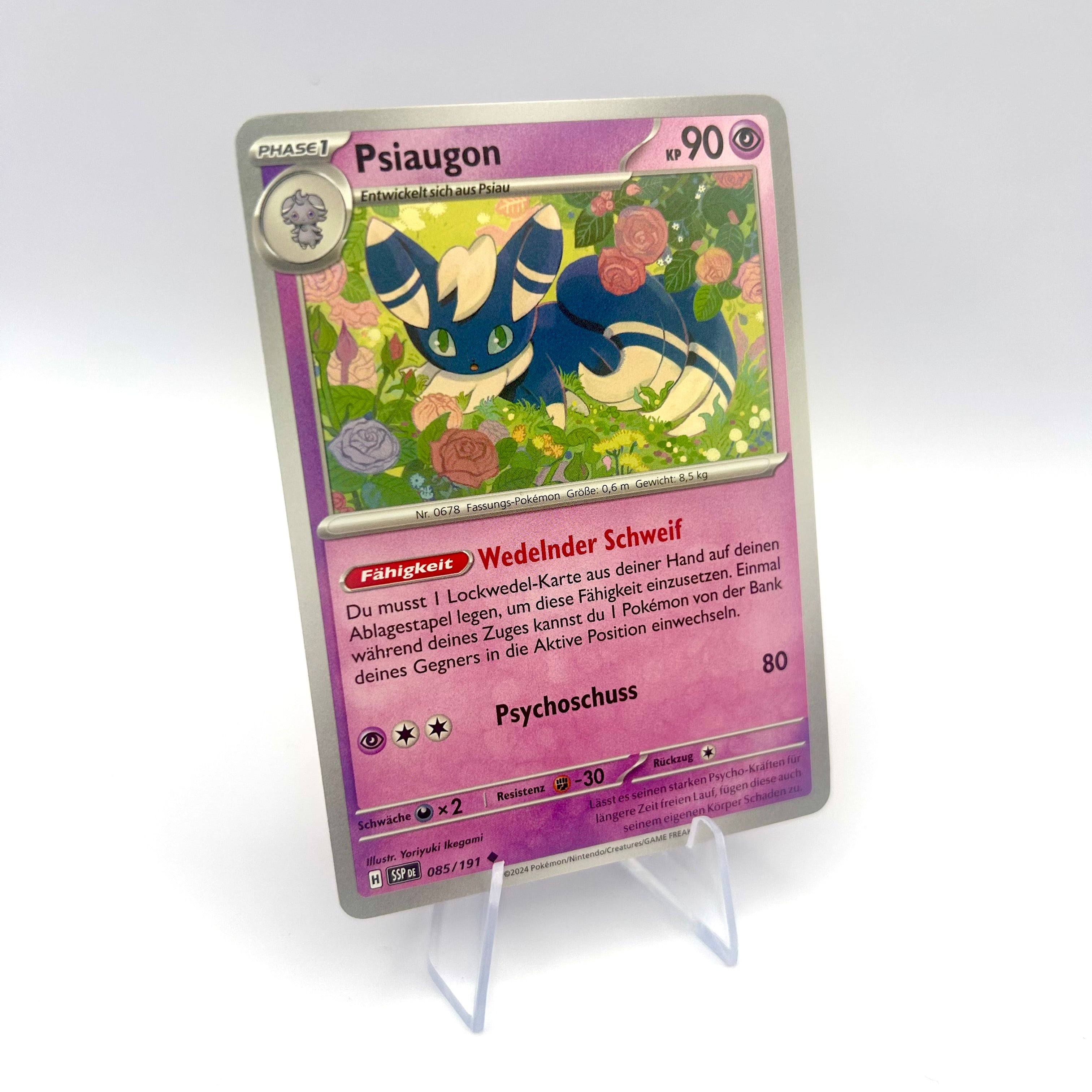 Pokémon Psiaugon / Stürmische Funken / 085/191 / Deutsch