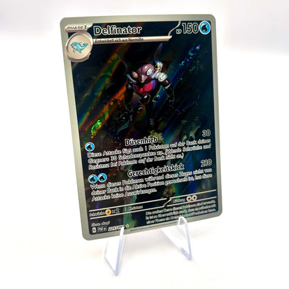 Pokémon Delfinator / Full Art / Paldeas Schicksale / 225/091 / Deutsch