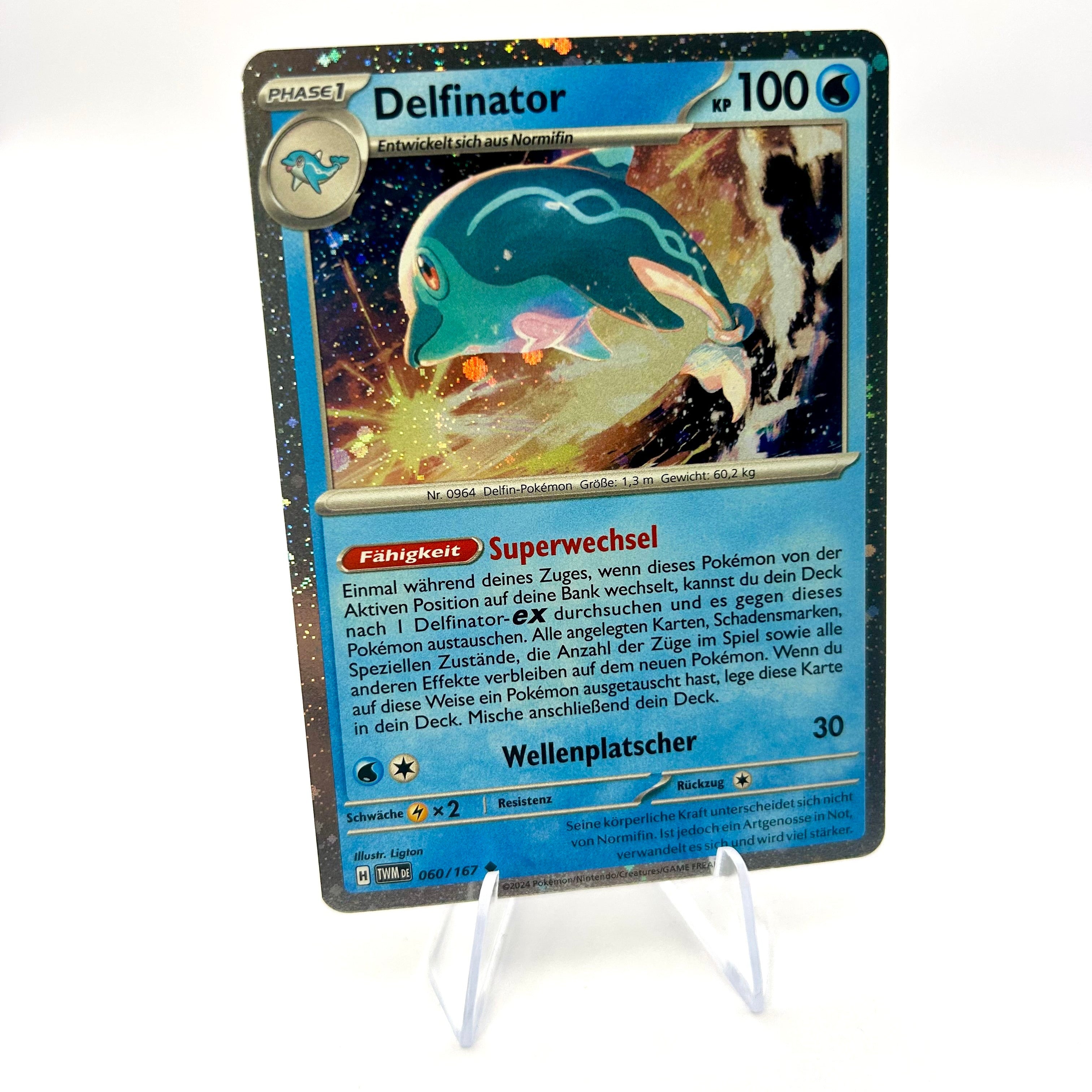 Pokémon Delfinator / Maskerade im Zwielicht / 060/167 / Deutsch