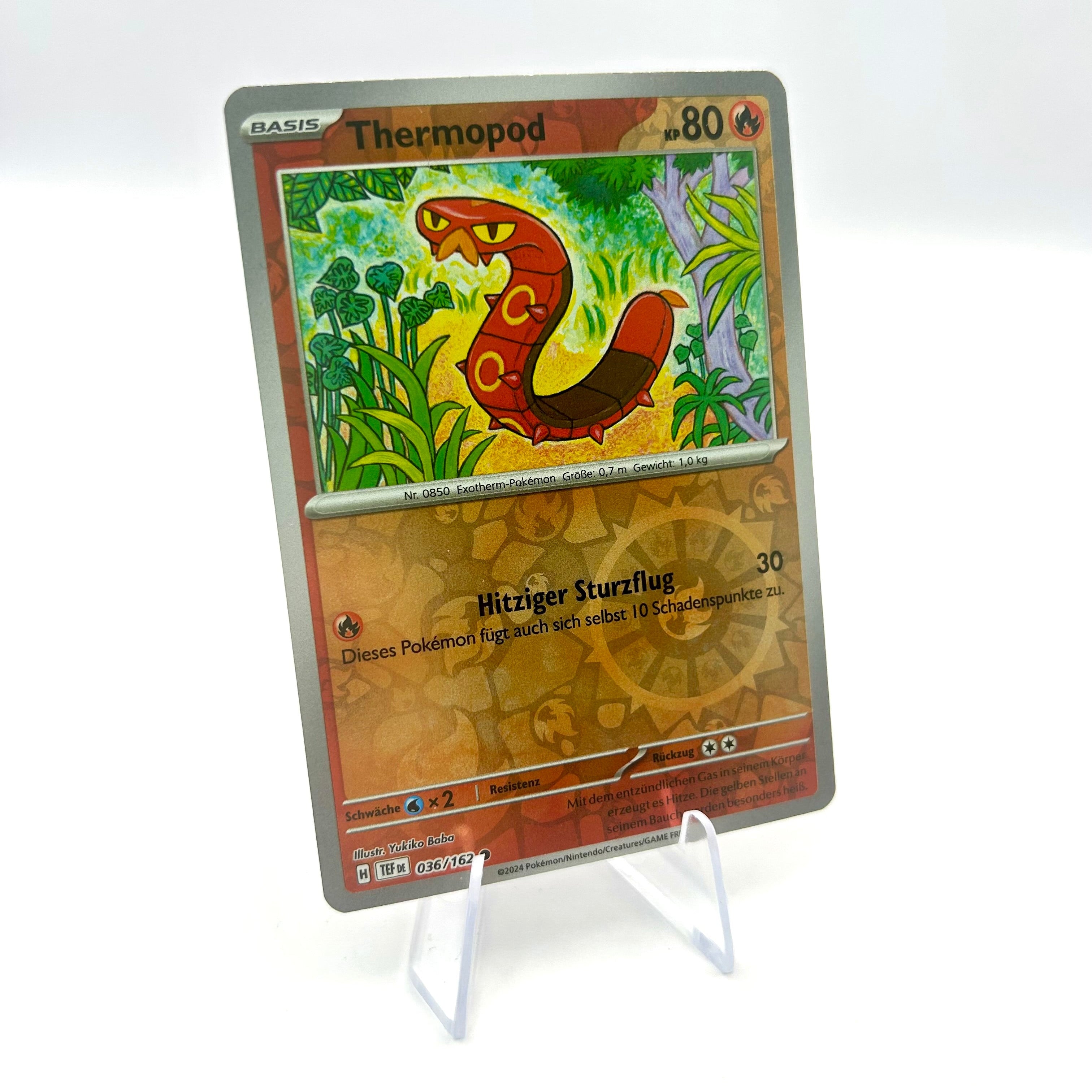 Pokémon Thermopod / Reverse Holo / Gewalten der Zeit / 036/162 / Deutsch