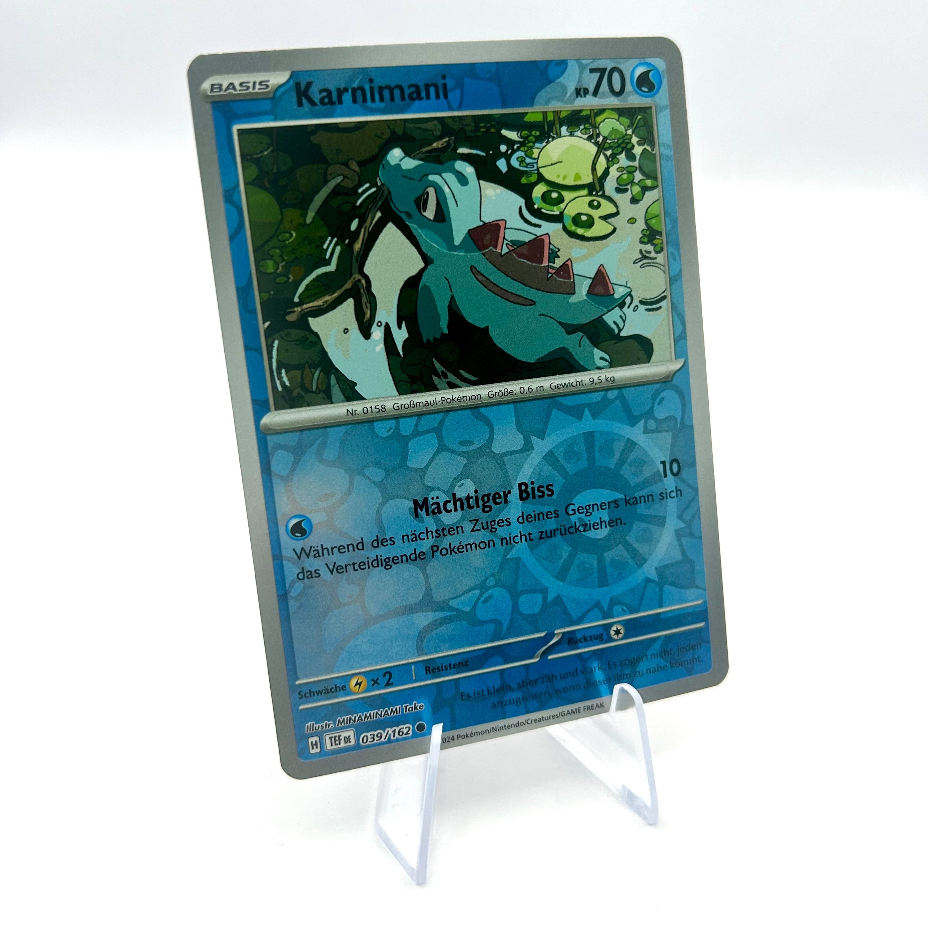 Pokémon Karnimani / Reverse Holo / Gewalten der Zeit / 039/162 / Deutsch