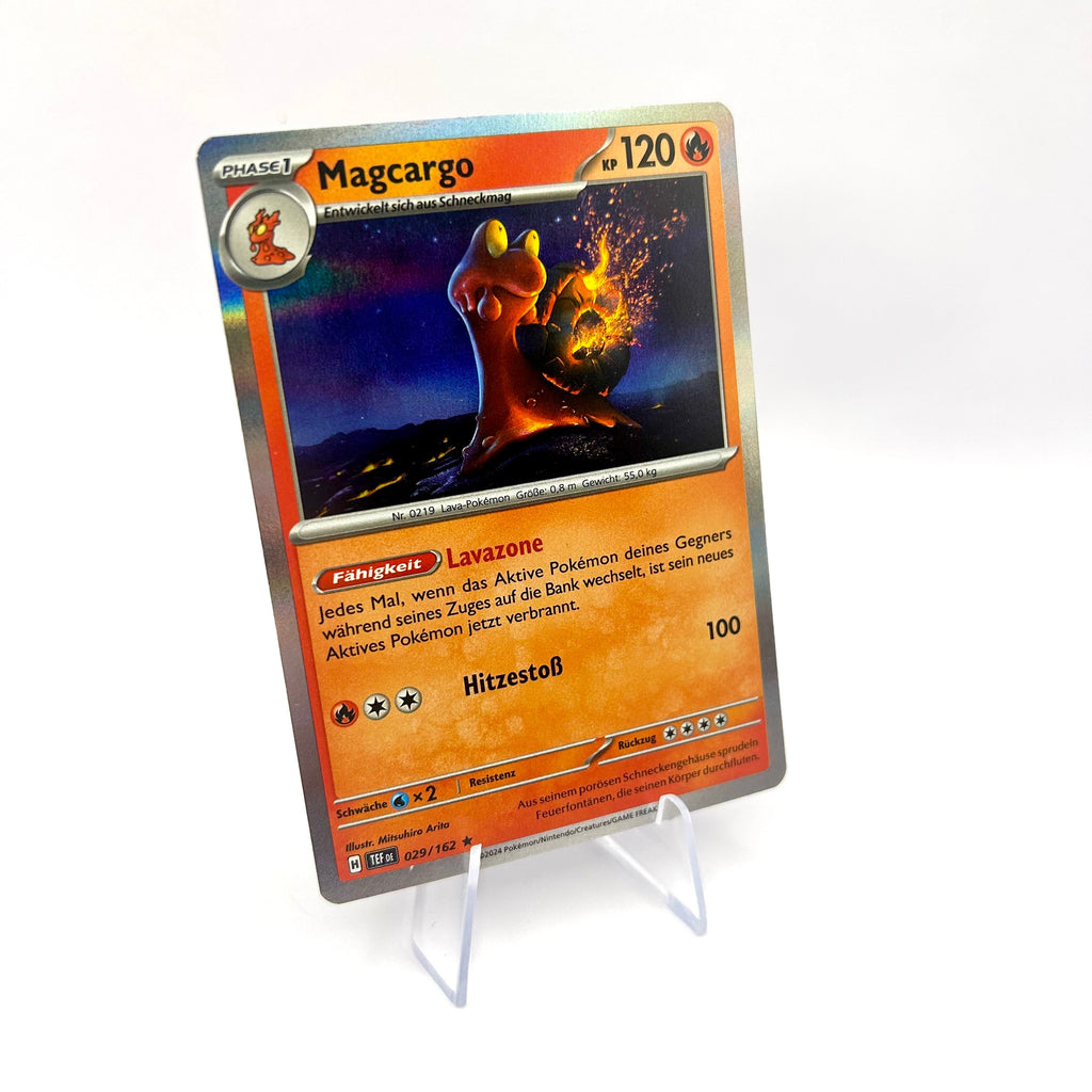 Pokémon Magcargo / Holo / Gewalten der Zeit / 029/162 / Deutsch