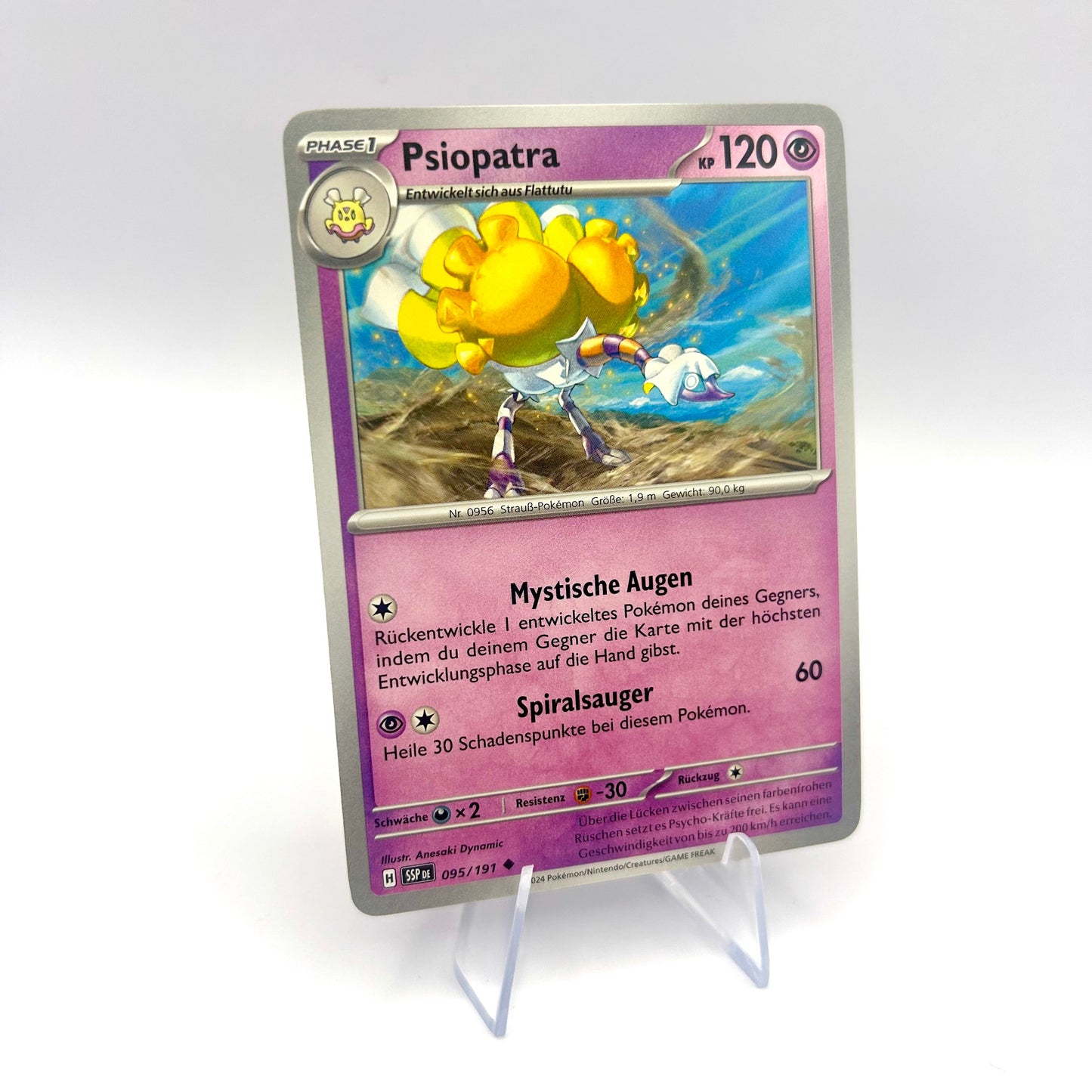Pokémon Psiopatra / Stürmische Funken / 095/191 / Deutsch