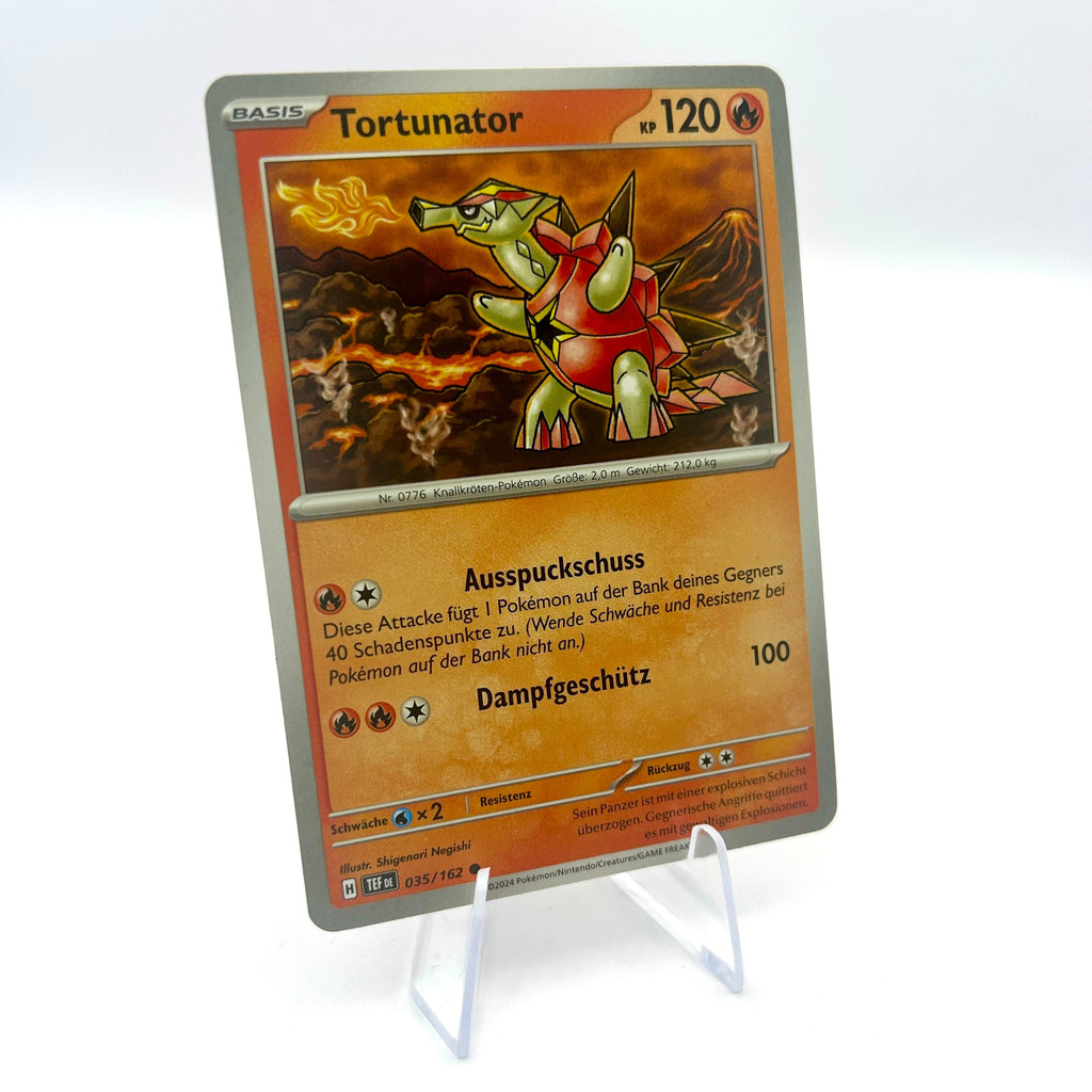 Pokémon Tortunator / Gewalten der Zeit / 035/162 / Deutsch