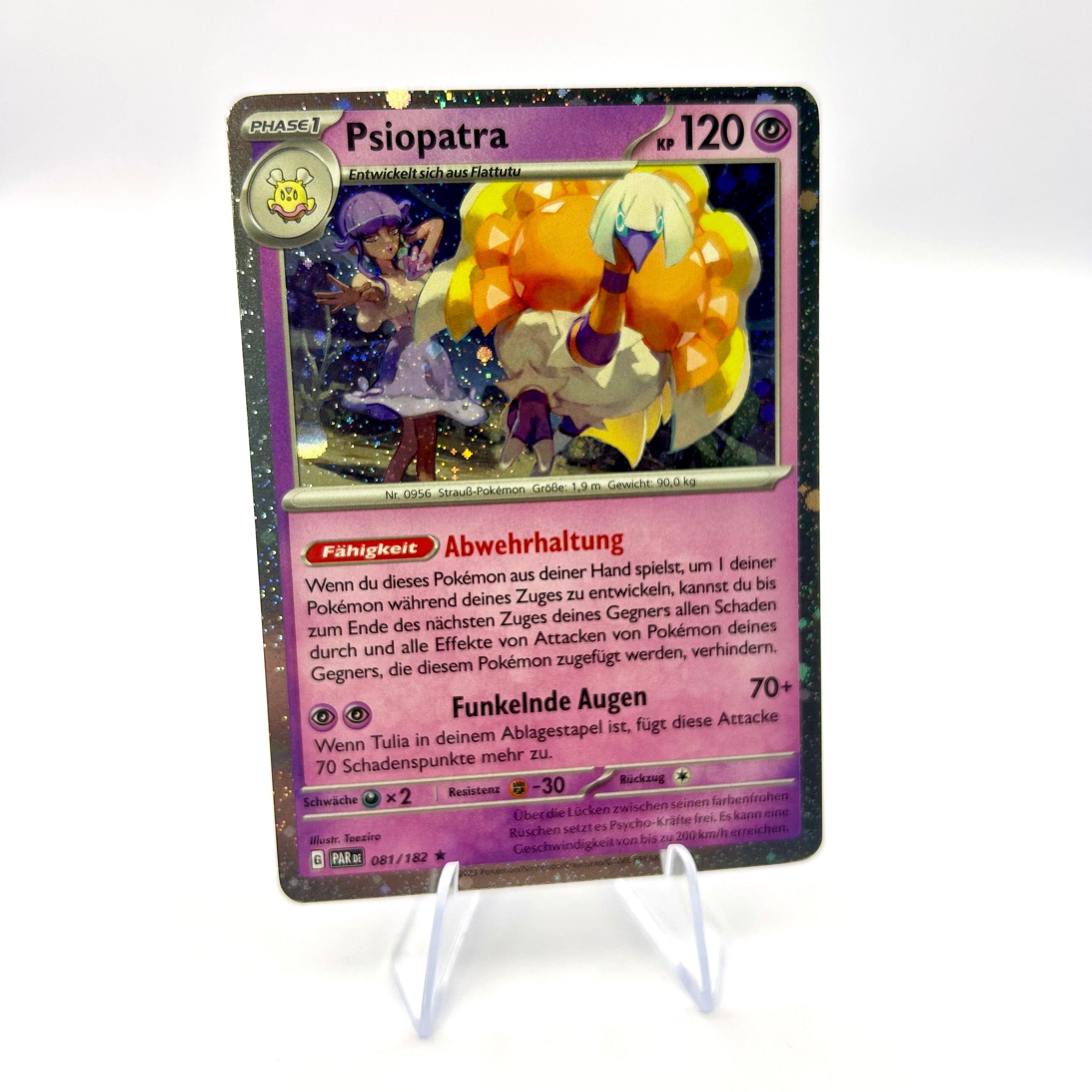 Pokémon Psiopatra / Paradoxrift / 081/182 / Deutsch