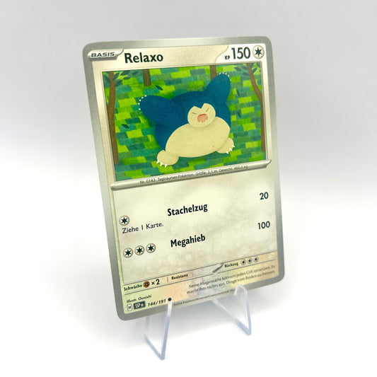 Pokémon Relaxo / Stürmische Funken / 144/191 / Deutsch