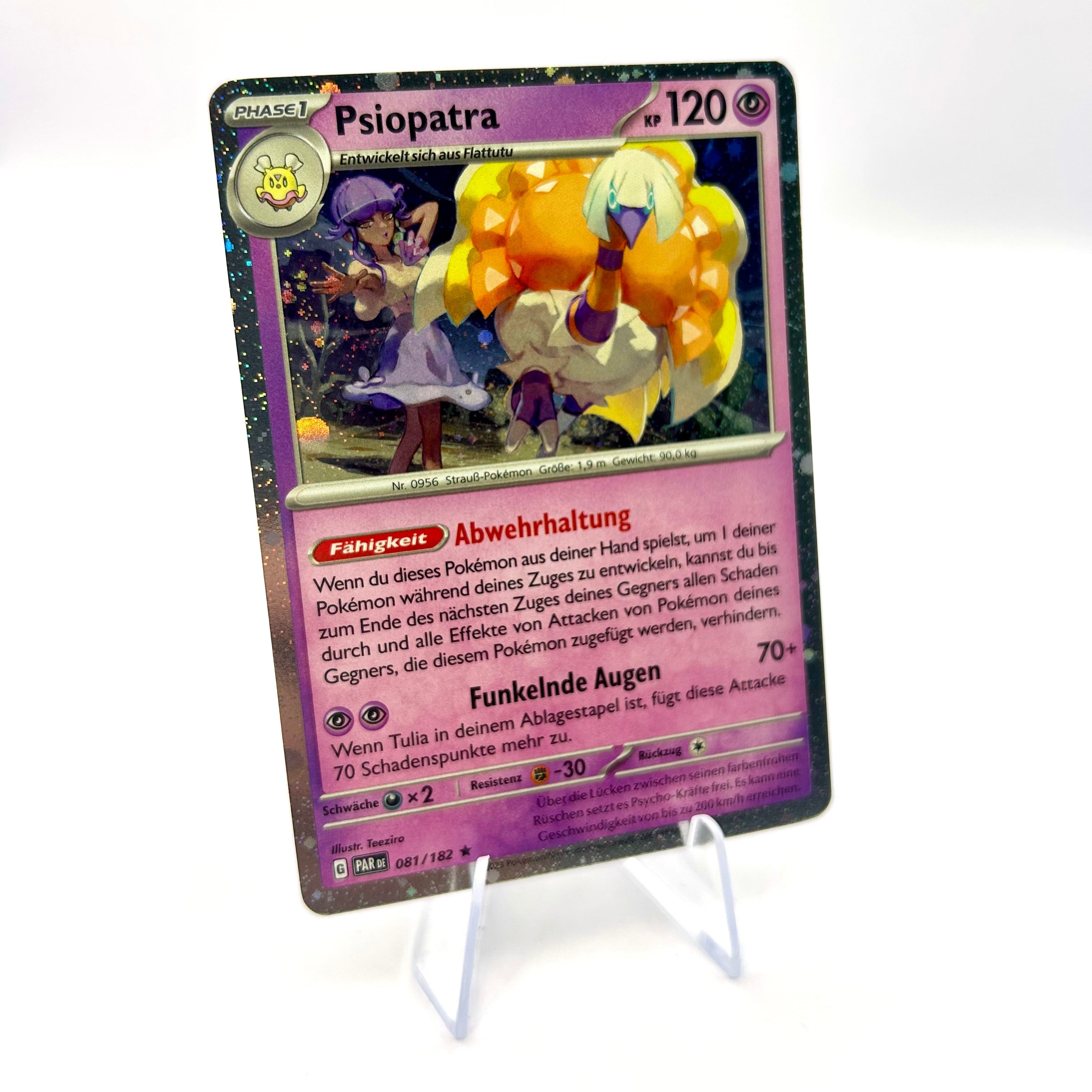 Pokémon Psiopatra / Paradoxrift / 081/182 / Deutsch