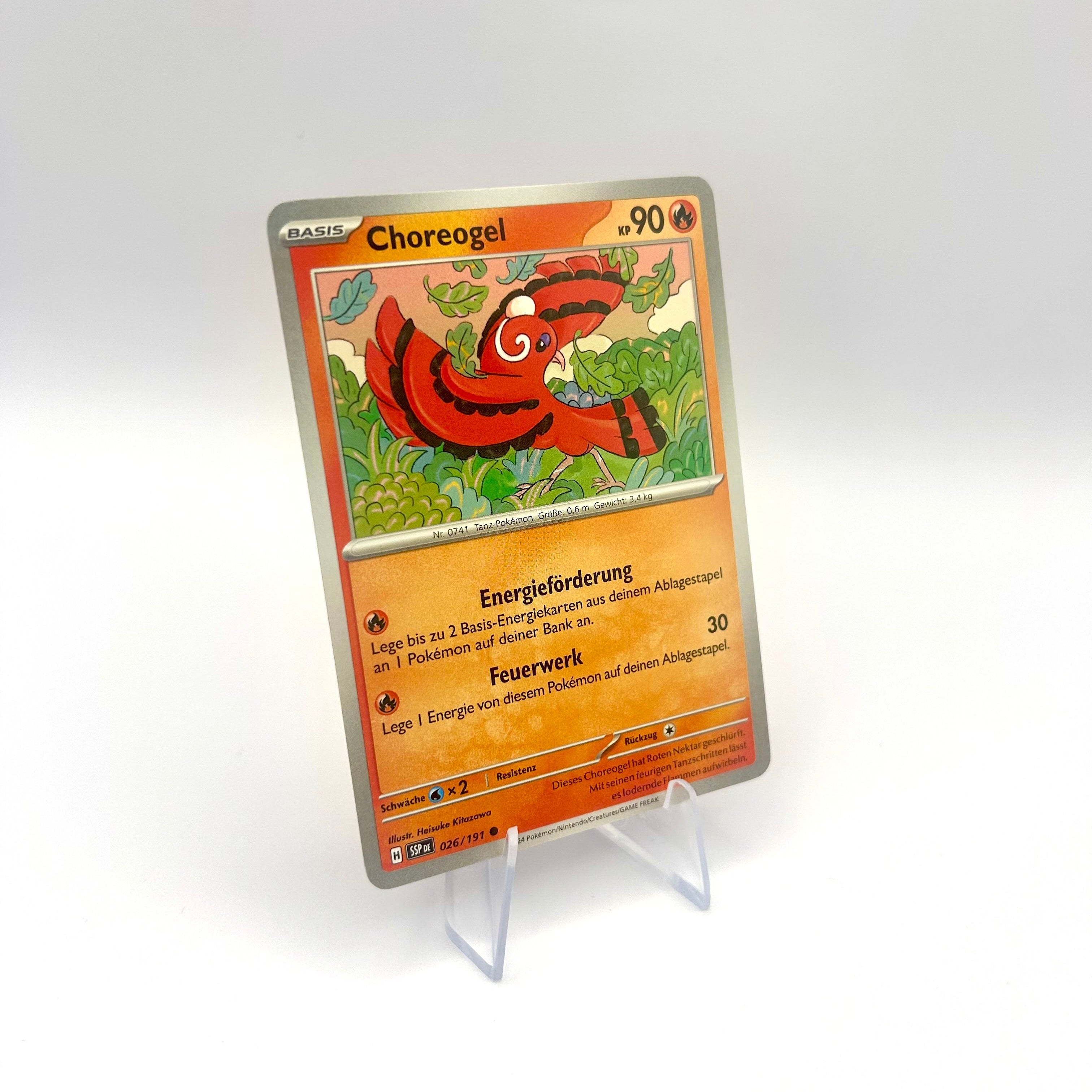 Pokémon Choreogel / Stürmische Funken / 026/191 / Deutsch