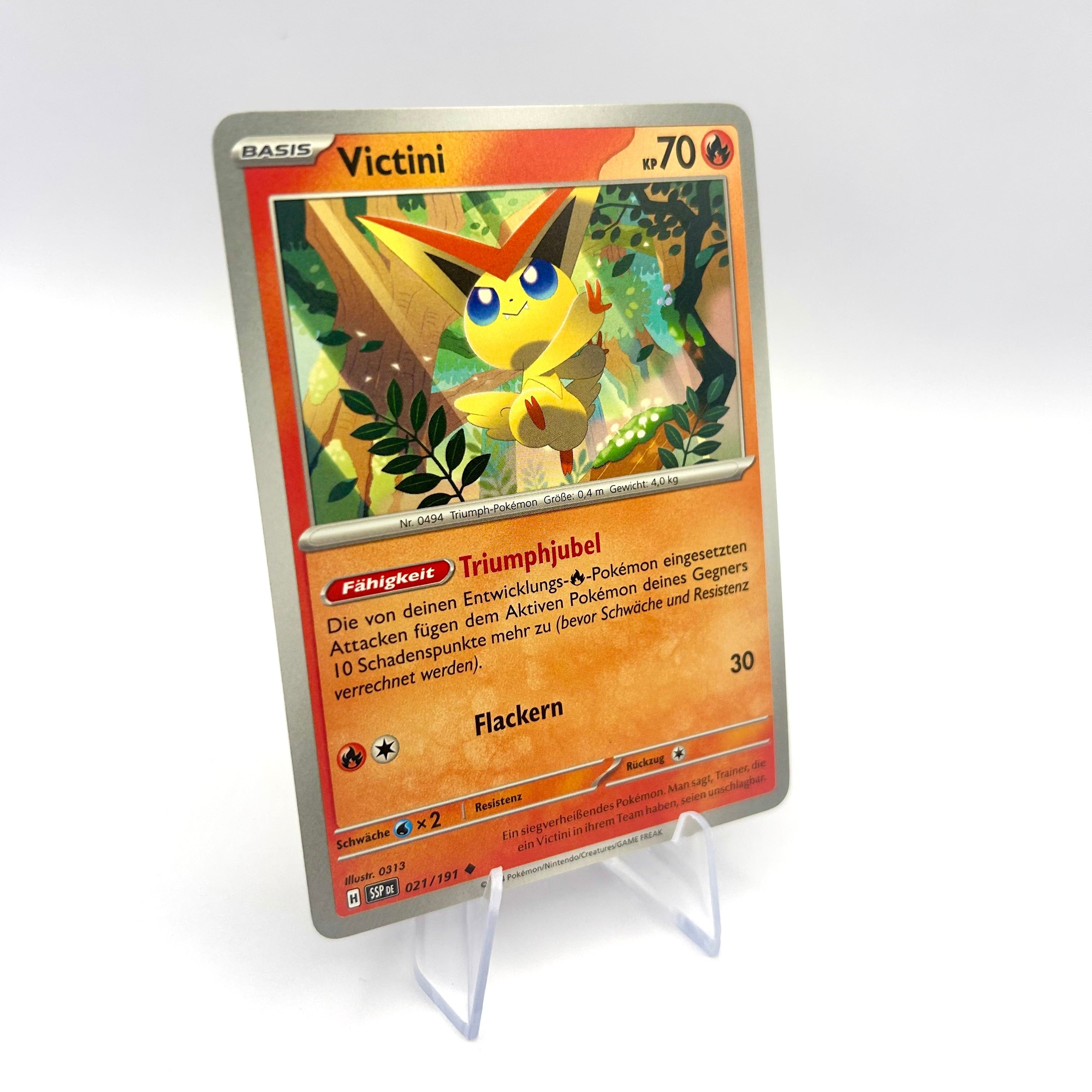Pokémon Victini / Stürmische Funken / 021/191 / Deutsch