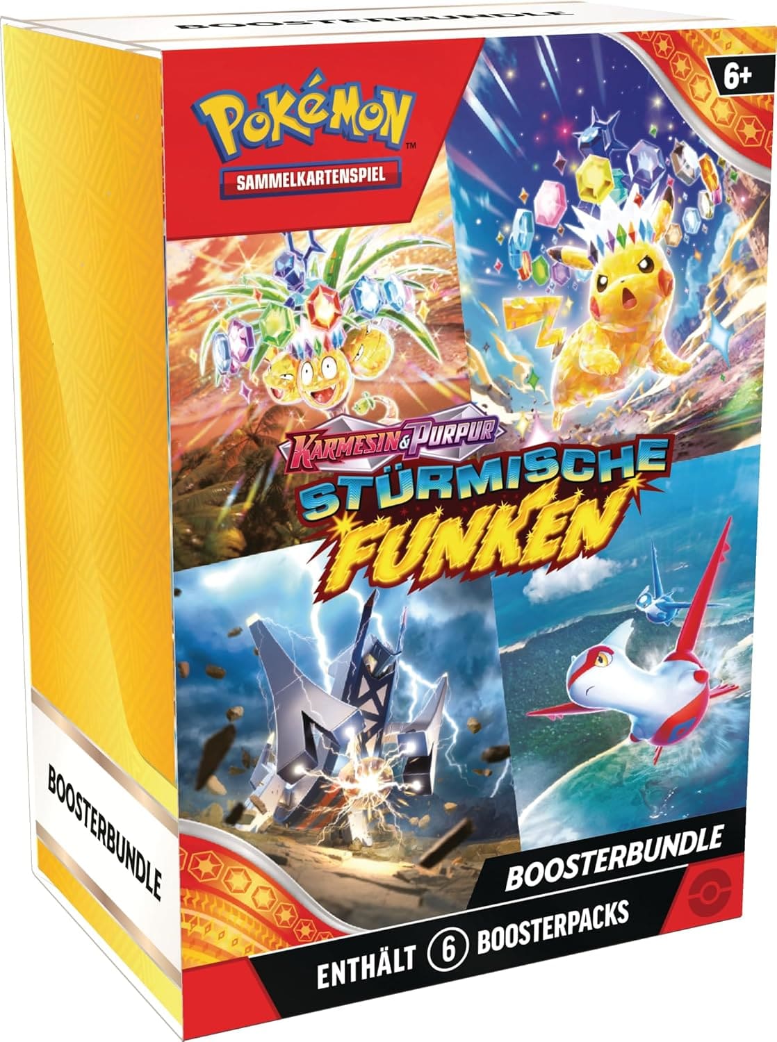 Pokémon / Stürmische Funken / Boosterbundle / Deutsch