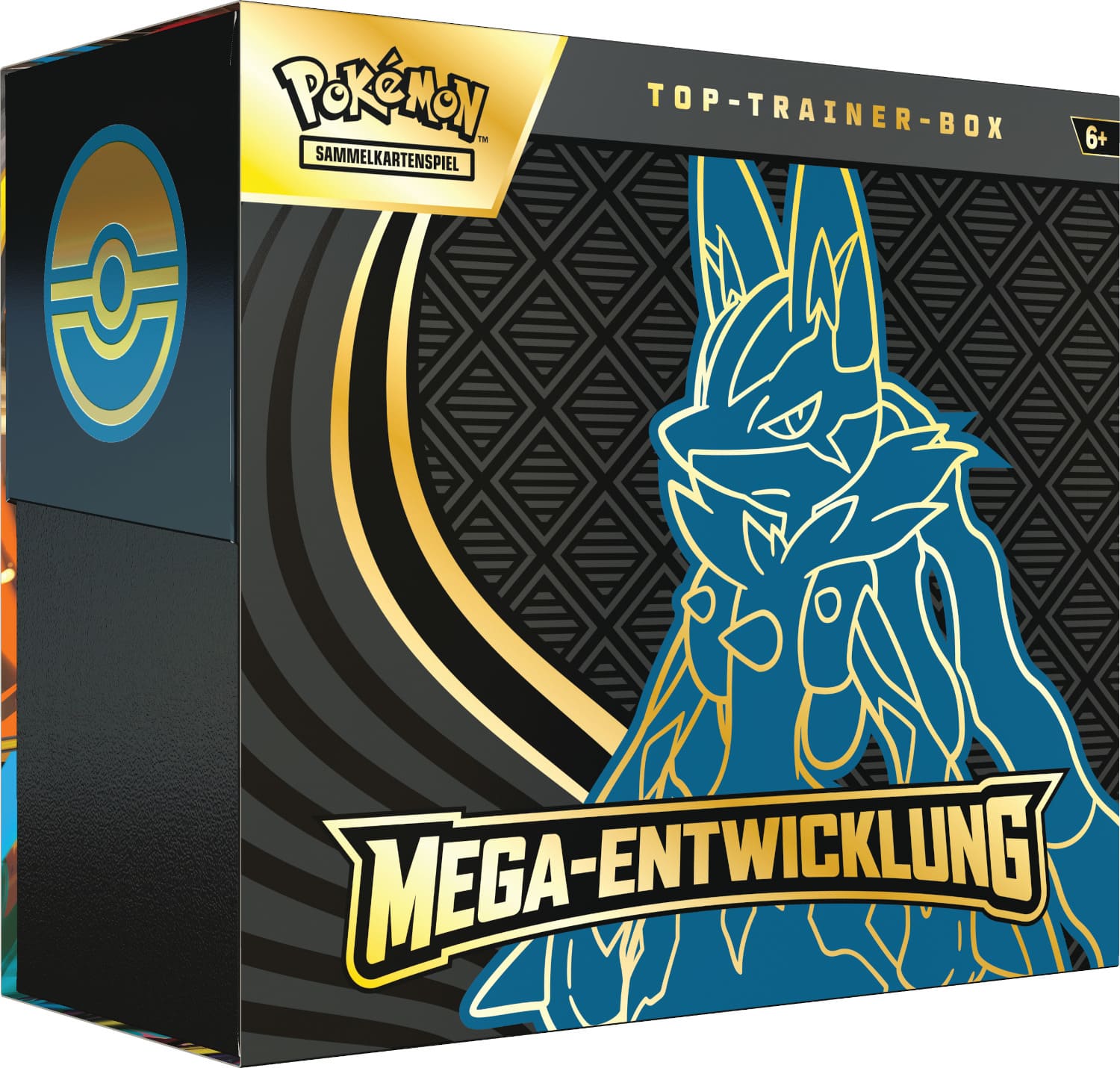 Pokémon / Mega Entwicklung Lucario / Top Trainer Box / TTB / Deutsch