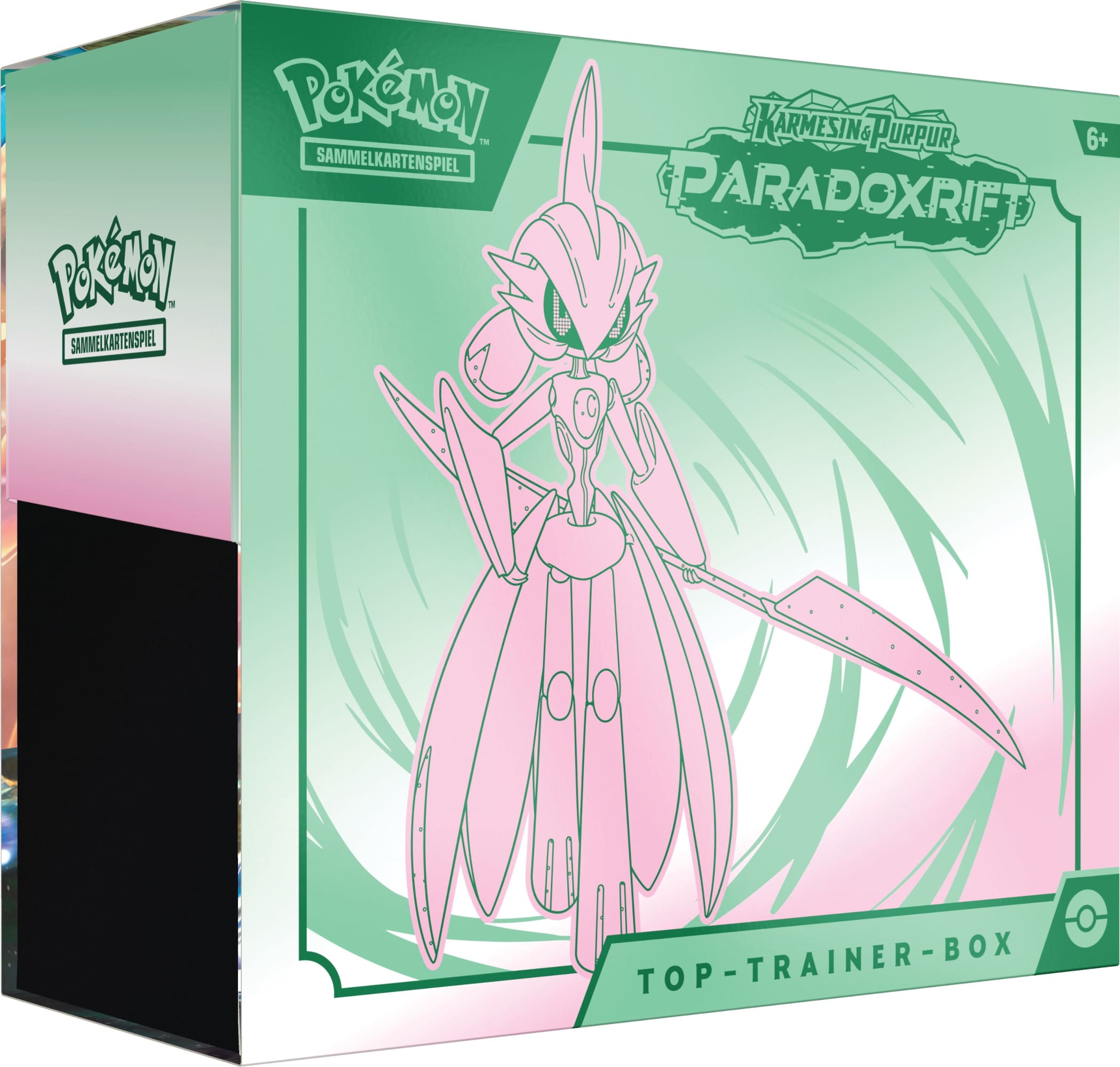 Pokémon / Paradoxrift Eisenkrieger / Top Trainer Box / TTB / Deutsch