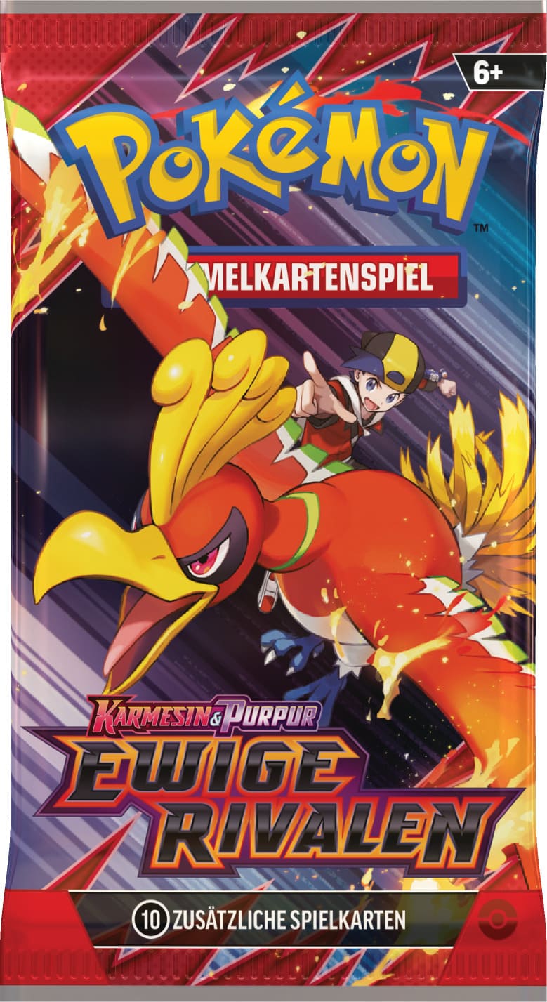 Pokemon Karmesin und Purpur Ewige Rivalen Booster Klarin HoOh Deutsch