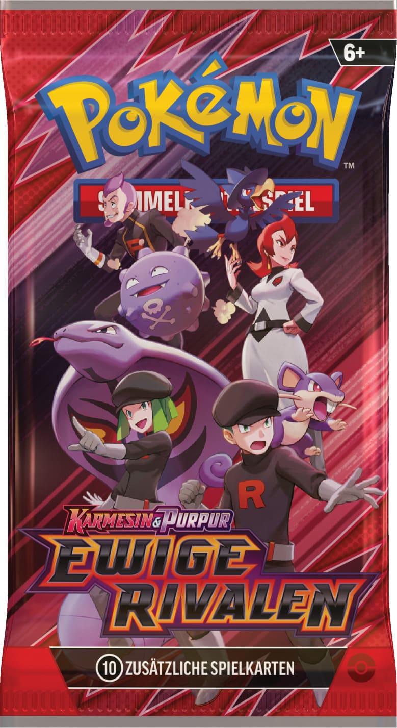 Pokemon Karmesin und Purpur Ewige Rivalen Booster Team Rocket Deutsch