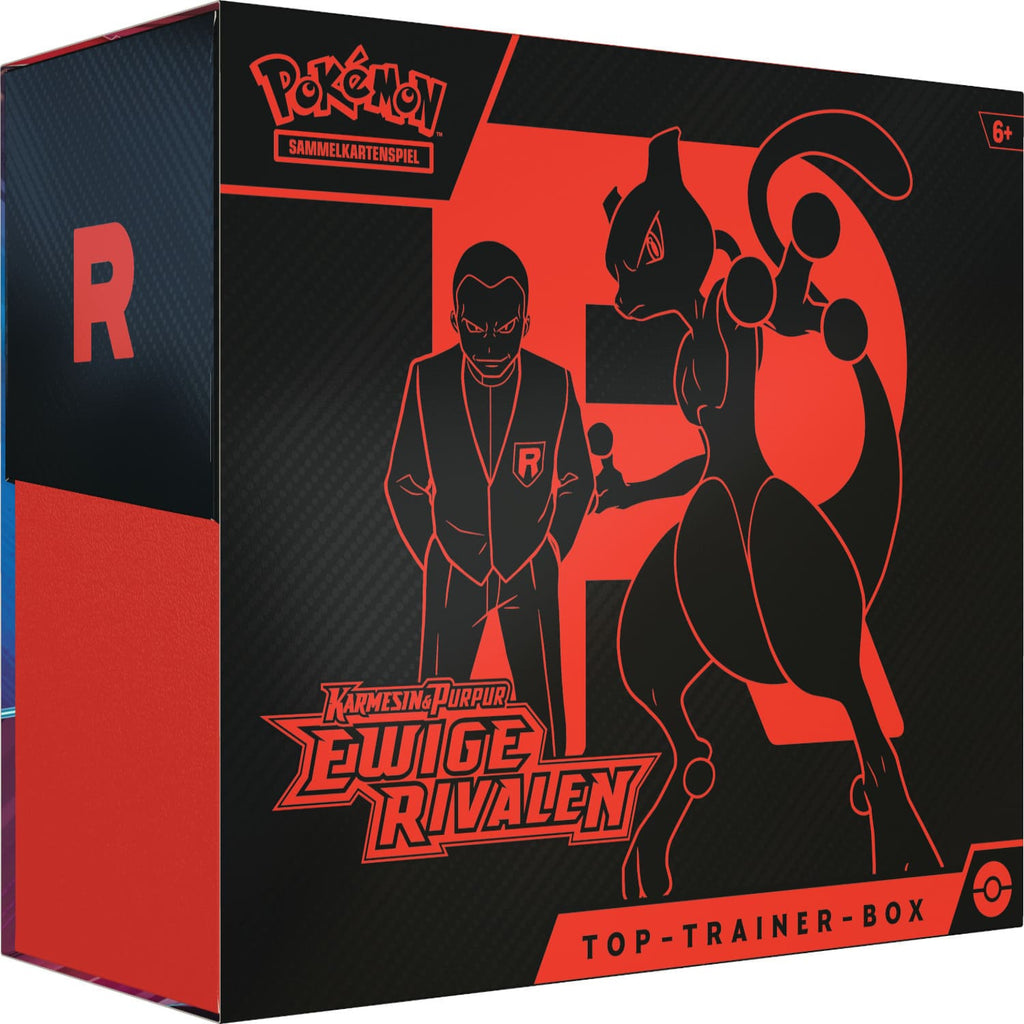Pokemon Karmesin Purpur Ewige Rivalen Top Trainer Box Vorderseite