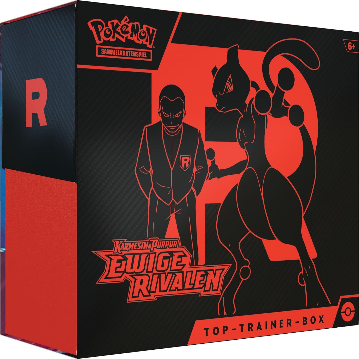 Pokemon Karmesin Purpur Ewige Rivalen Top Trainer Box Vorderseite