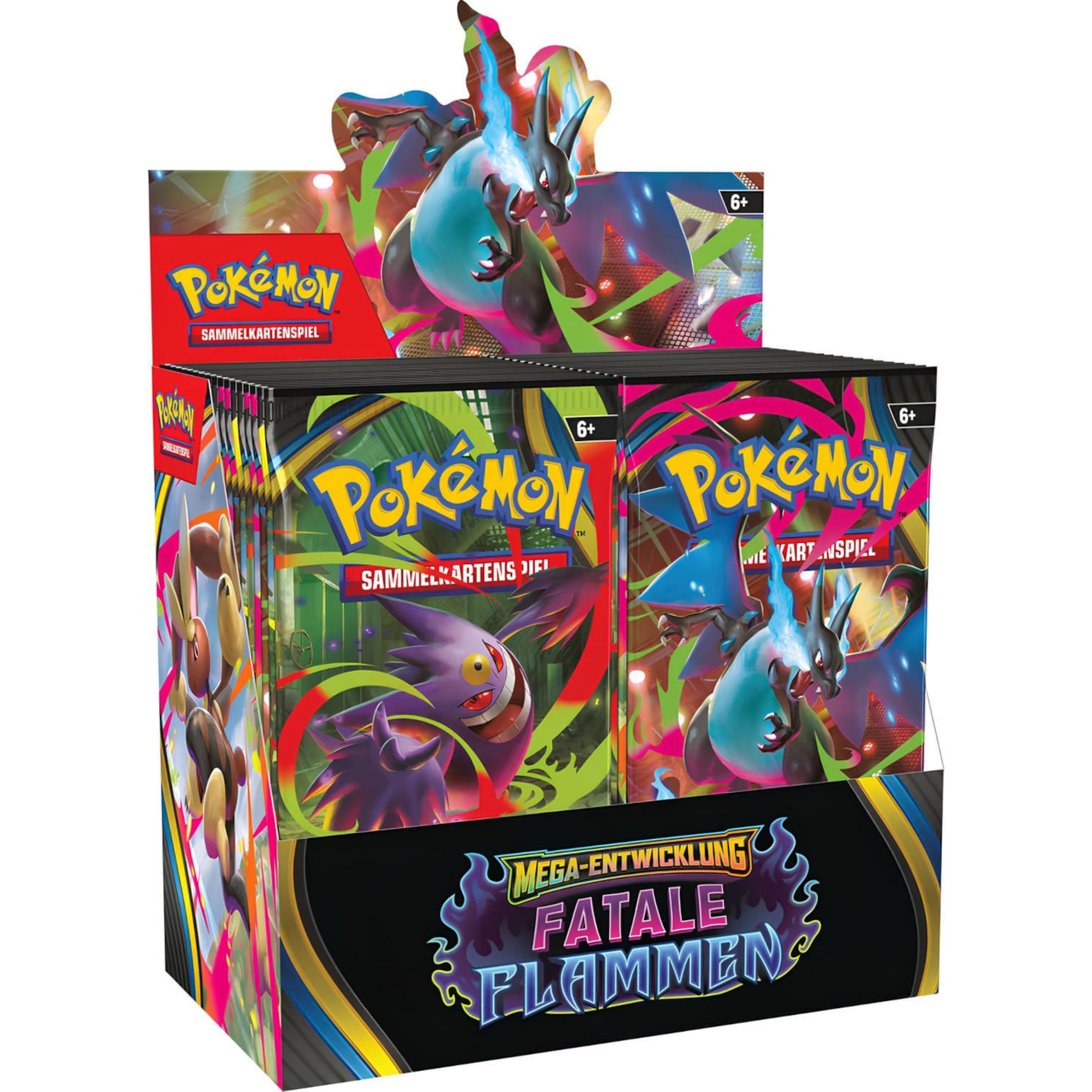 Pokemon Mega Entwicklung Fatale Flammen Booster 36er Display Deutsch