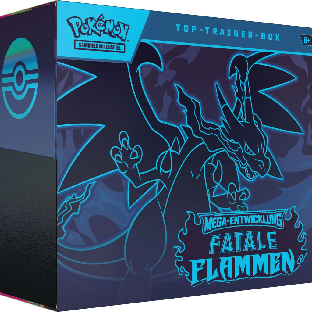 Pokémon / Fatale Flammen / Top Trainer Box / TTB / Deutsch