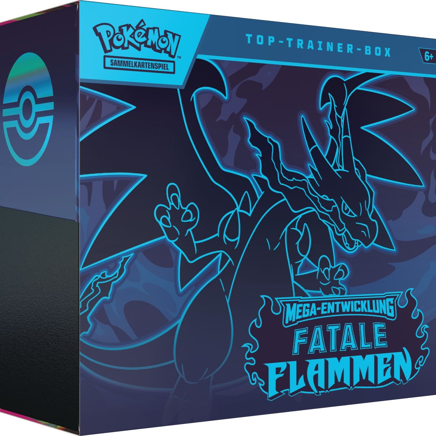 Pokémon / Fatale Flammen / Top Trainer Box / TTB / Deutsch