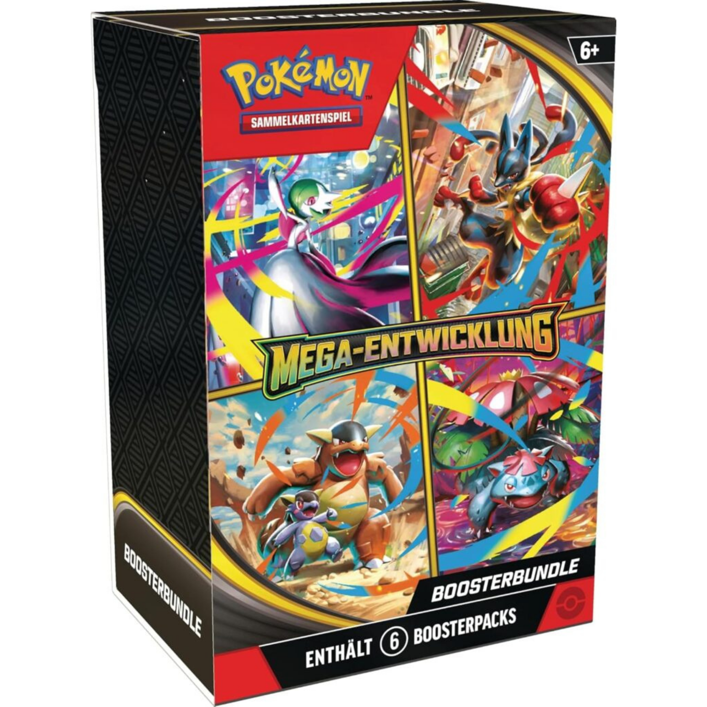Pokemon Mega Entwicklung Boosterbundle Vorderseite Deutsch
