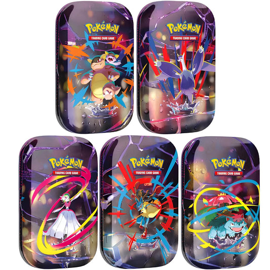 Pokemon Mega Entwicklung Mini Tins Set Deutsch Latias Bisflor Guardevoir Lucario Kangama