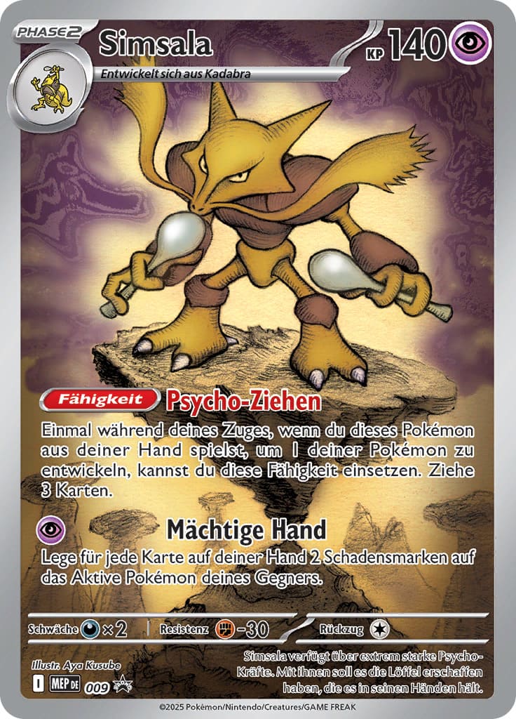 Pokemon Mega Entwicklung Top Trainer Box Simsala Promo Karte Deutsch Guardevoir