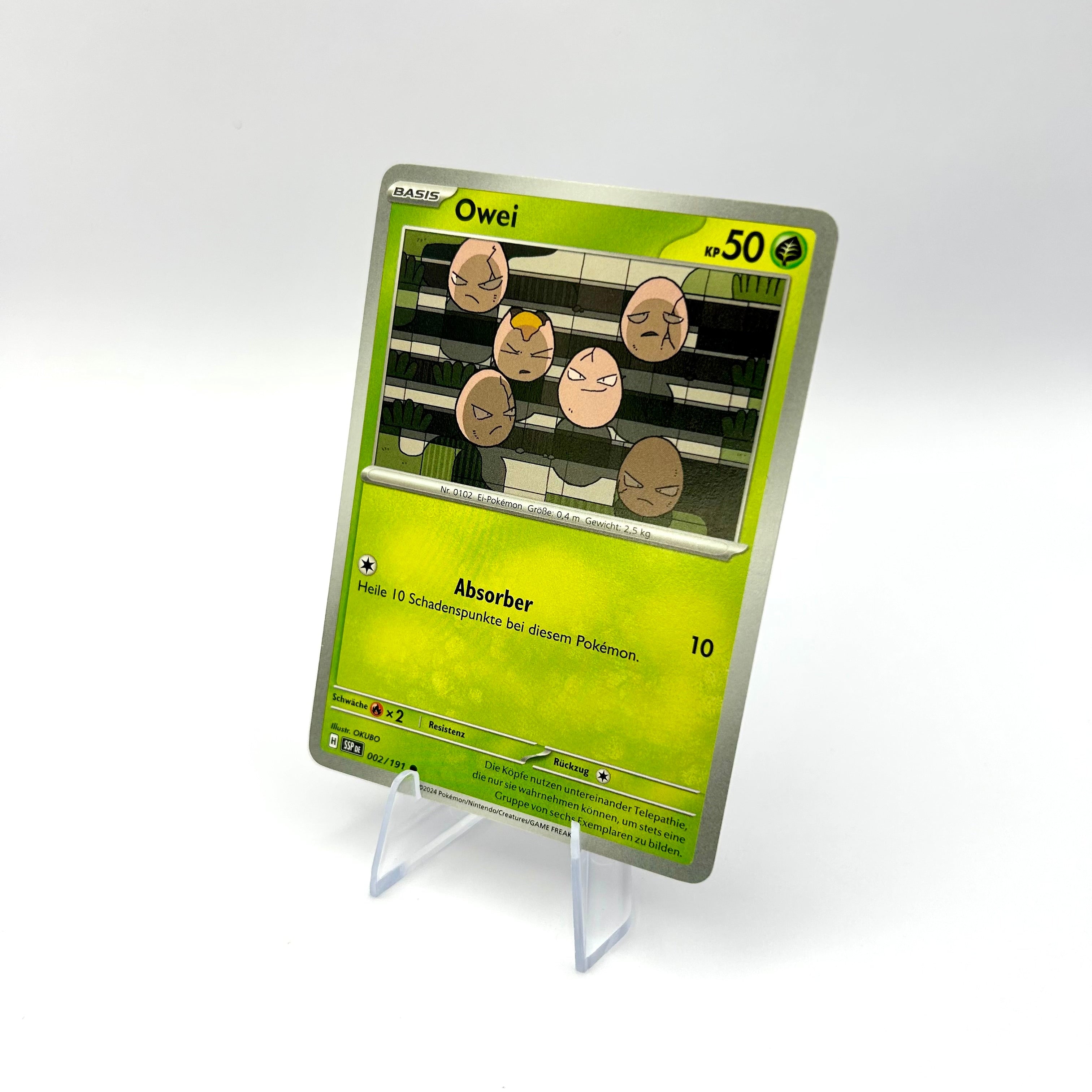 Pokémon Owei / Stürmische Funken / 002/191 / Deutsch