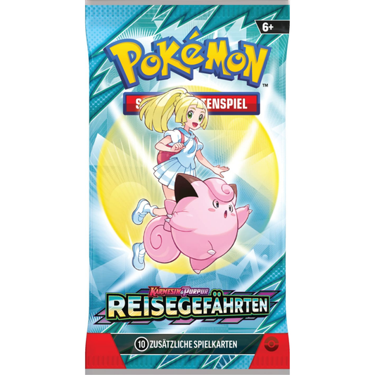 Pokemon Karmesin und Purpur Reisegefährten Booster Lillie Lilly Deutsch