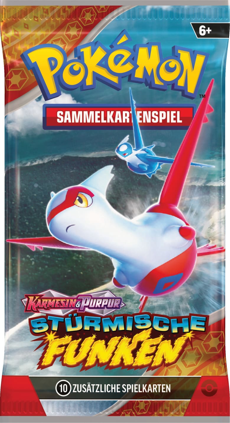 Pokemon Karmesin und Purpur Stürmische Funken Booster Latias Deutsch