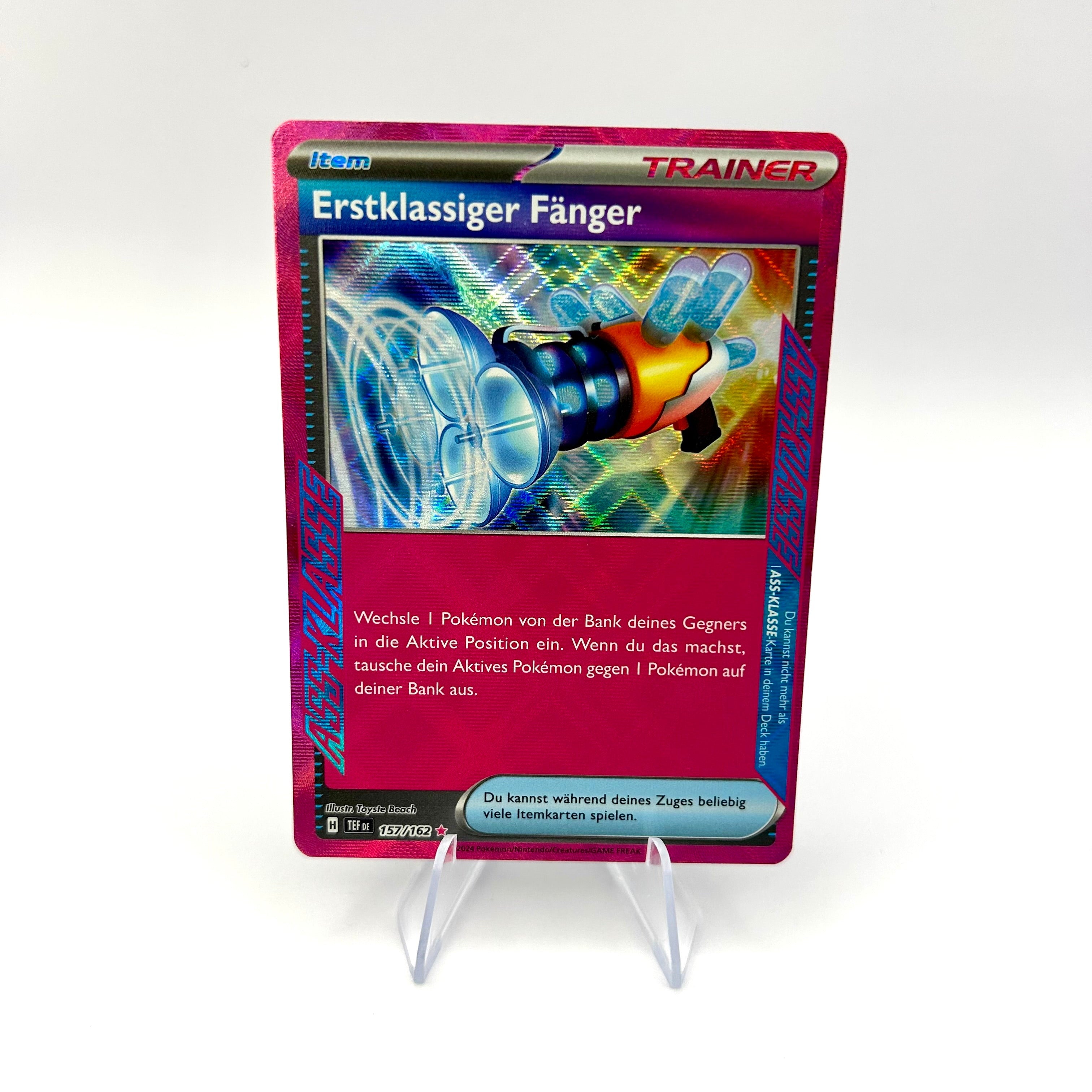 Trainer Erstklassiger Fänger / Gewalten der Zeit / Deutsch