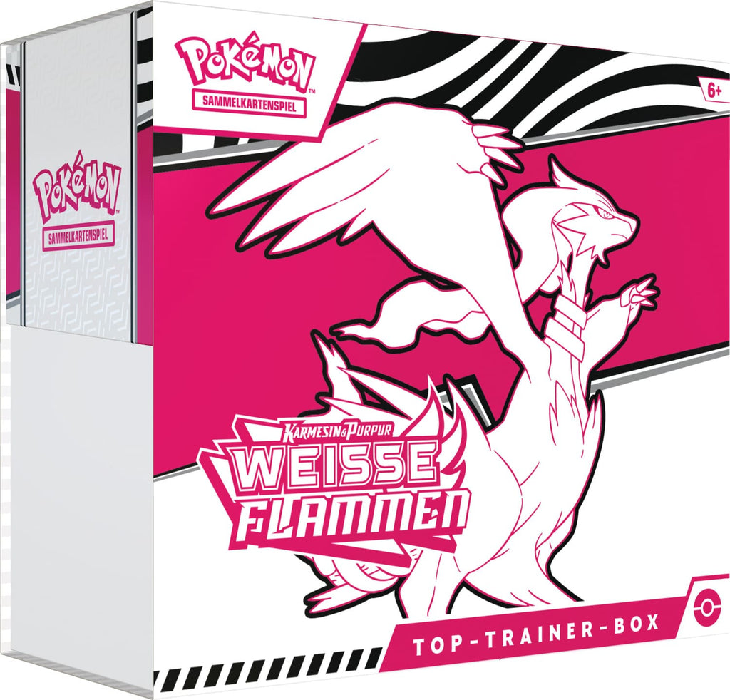 Pokémon / Weisse Flammen / Top Trainer Box / TTB / Deutsch