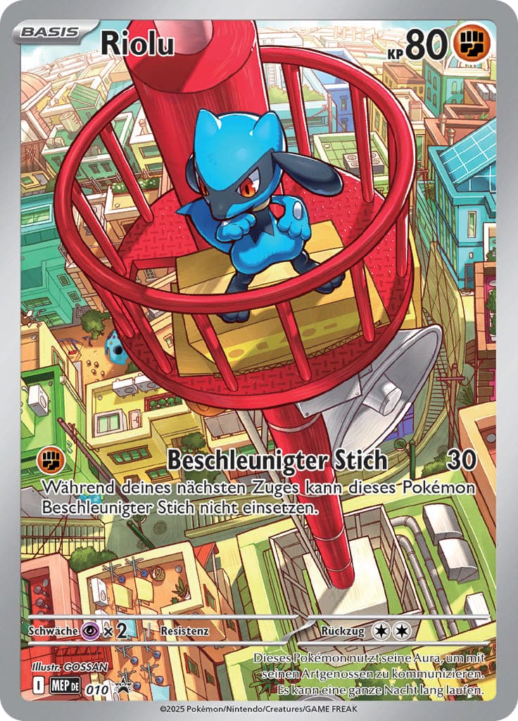 Pokémon / Mega Entwicklung Lucario / Top Trainer Box / TTB / Deutsch